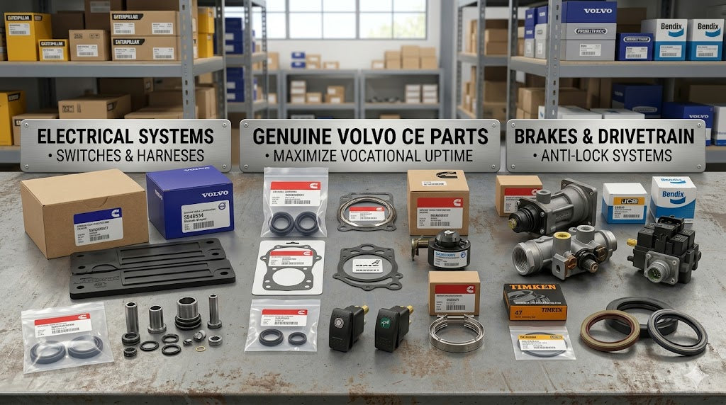 BB Overstock Parts Genuine OEM Volvo Construction Equipment (CE) Parts Collections Image