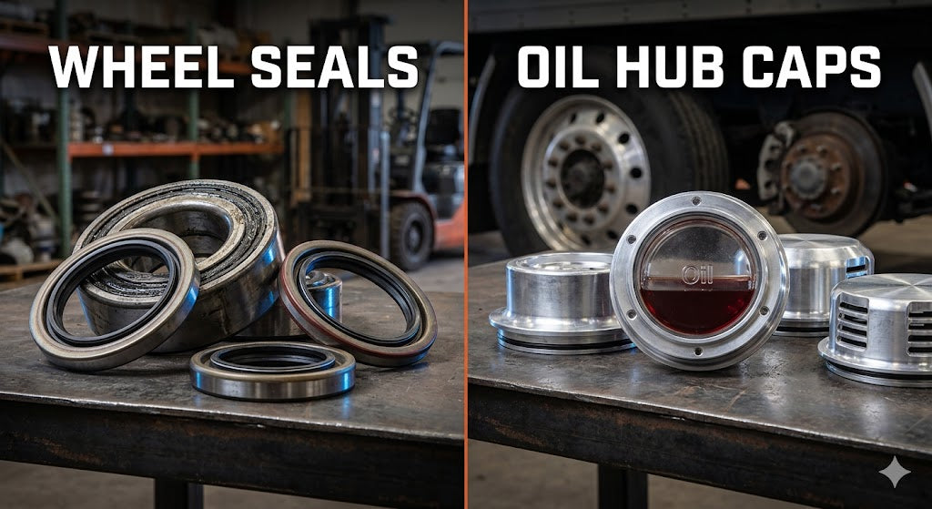 Wheel Seal & Hub Cap on Benches