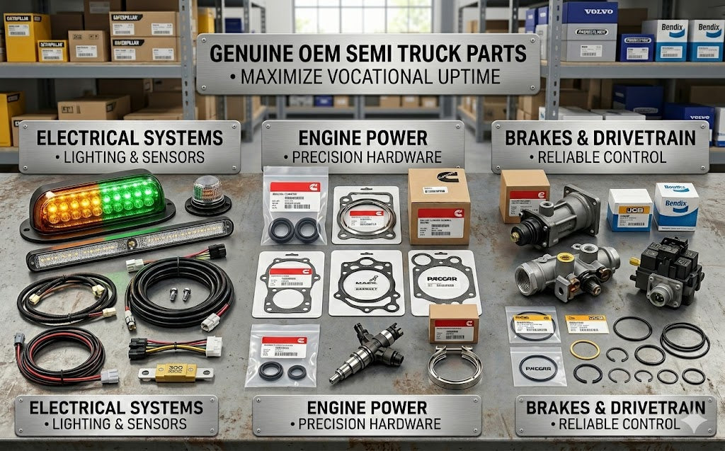 Genuine OEM Semi Truck Parts | Cummins, Volvo, Mack | BB Overstock
