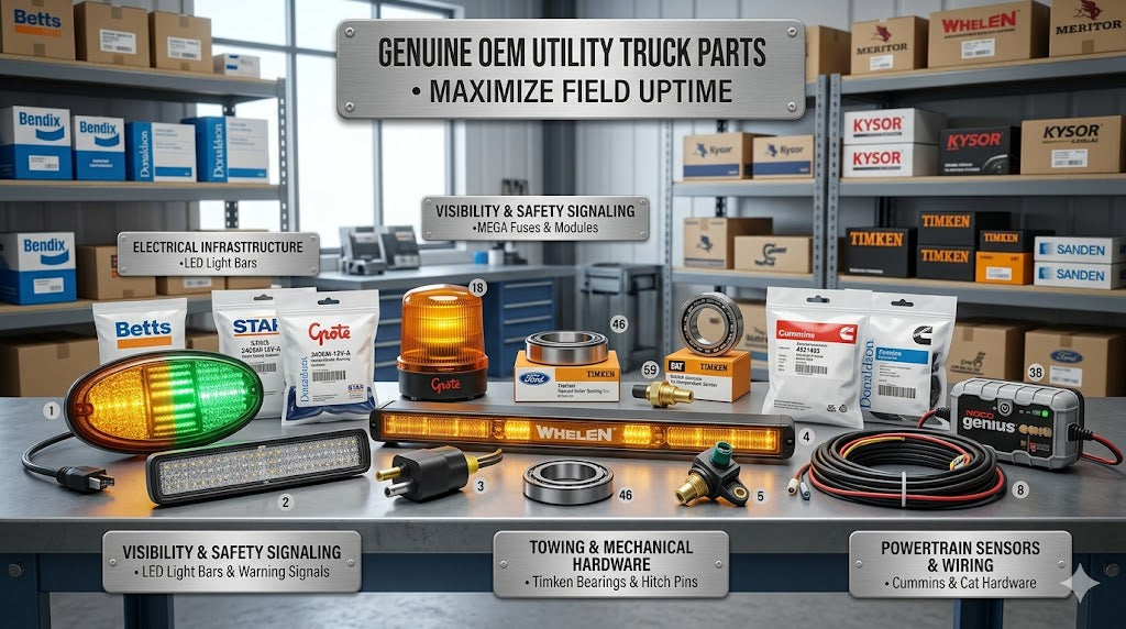 BB Overstock Parts Genuine OEM Utility & Service Truck Parts Collection Image