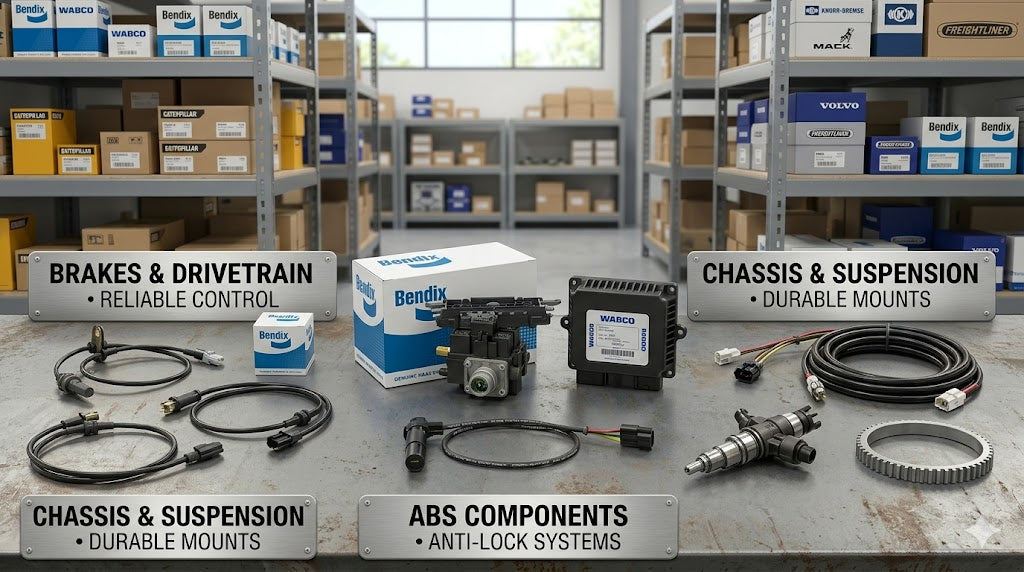 BB Overstock Parts Genuine OEM ABS Modulators, Sensors & ECUs Collections Image