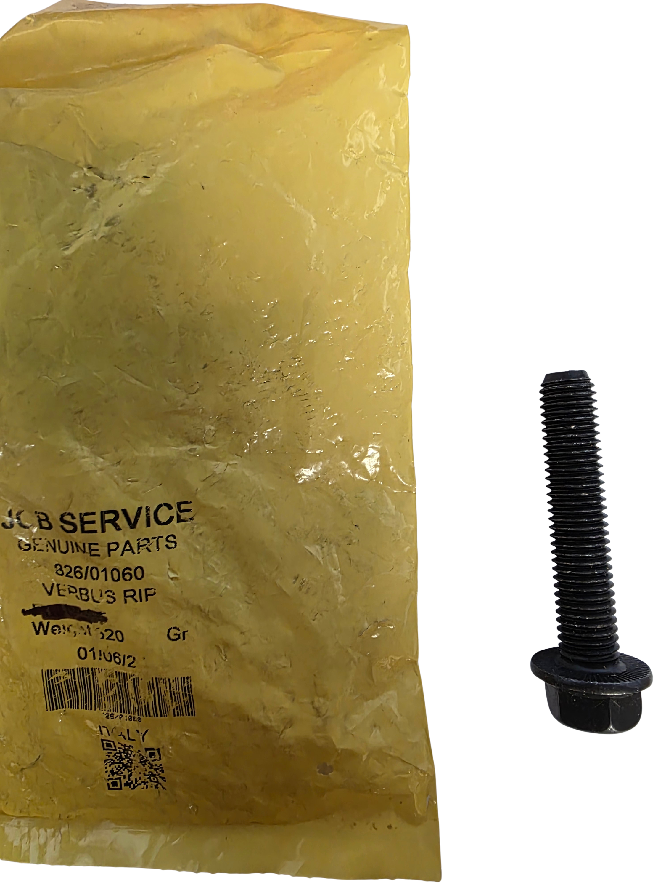 Genuine JCB 826/01060 Verbus Ripp Bolt M14 x 70 | Fits 3CX, 535, Fastrac | OEM New