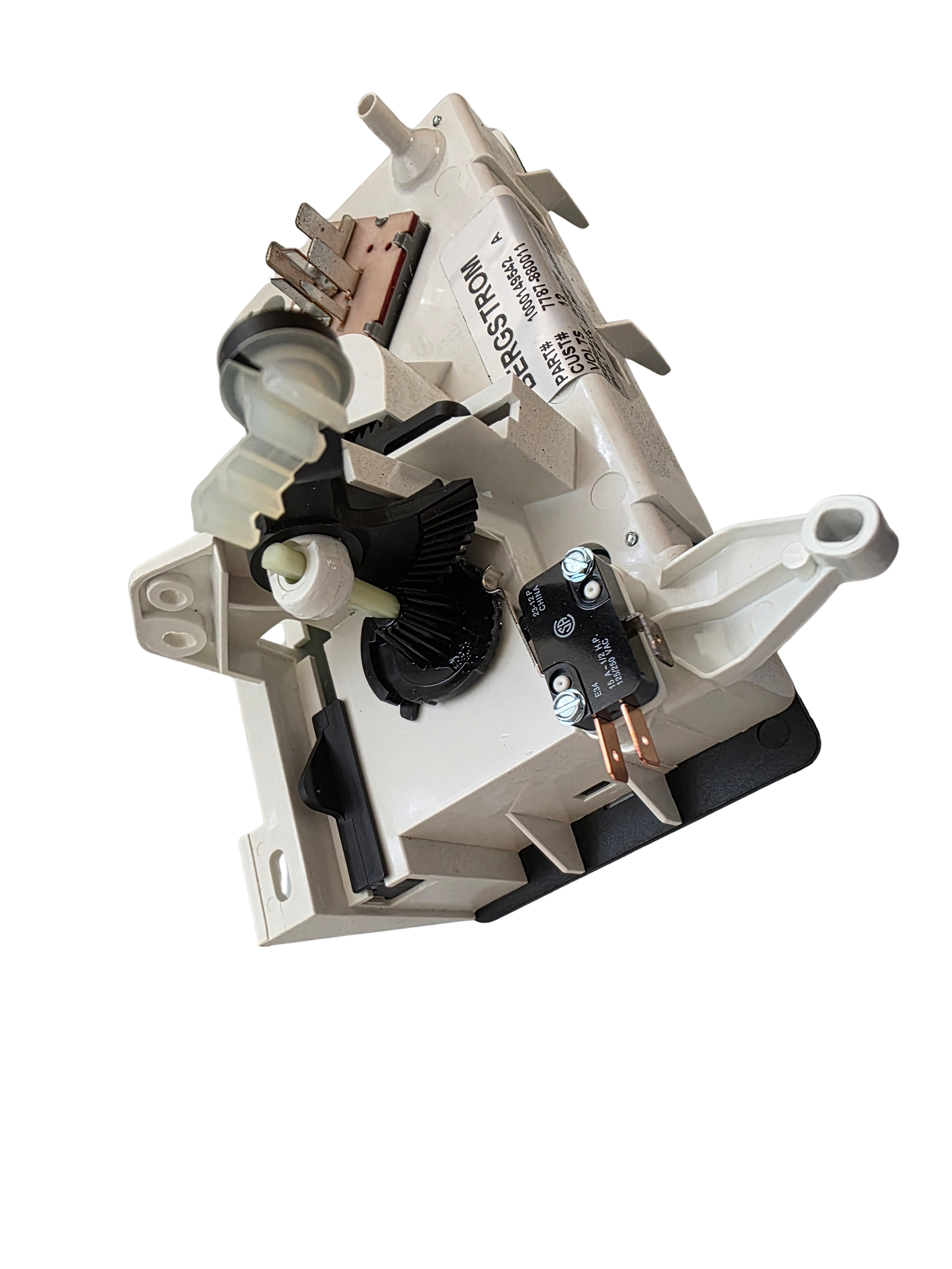 Genuine Mack 7787-880011 HVAC Control Base Assembly | Fits CH, CL, CV, CX Models (2001-2006) Back Showing Rod Control clip