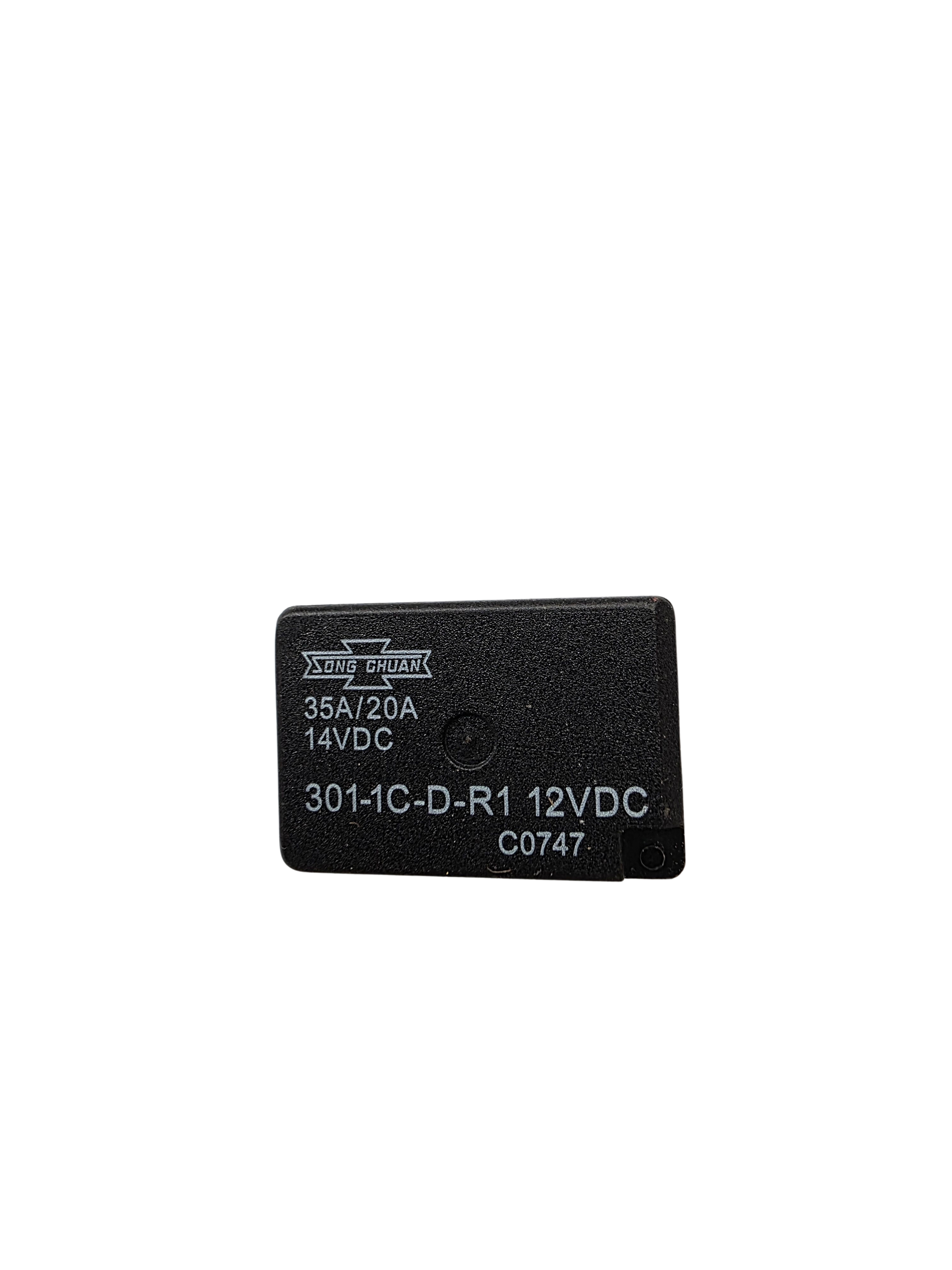 Genuine Mack 2MR2149 5-pin 12V relay switch for commercial trucks.