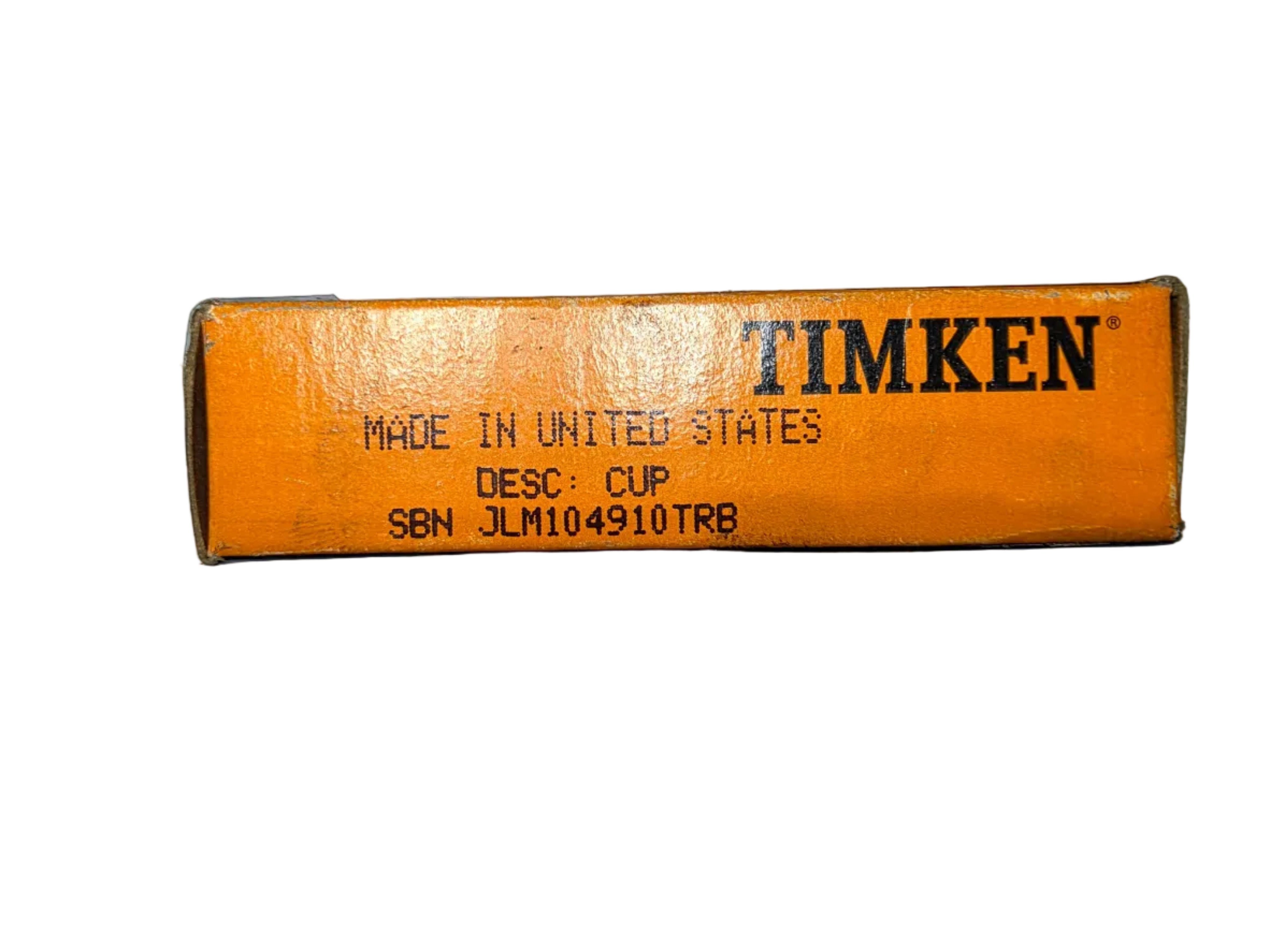 Genuine Timken JLM104910 Tapered Roller Bearing Cup | Outer Race OEM Box
