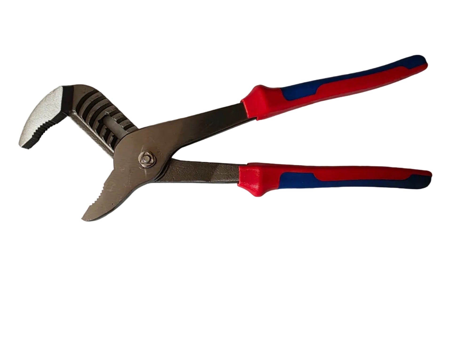 Adjustable Water Pump Pliers Tongue and Groove Pliers Plumbing Pliers for Commercial or Industrial Repair (blue red)