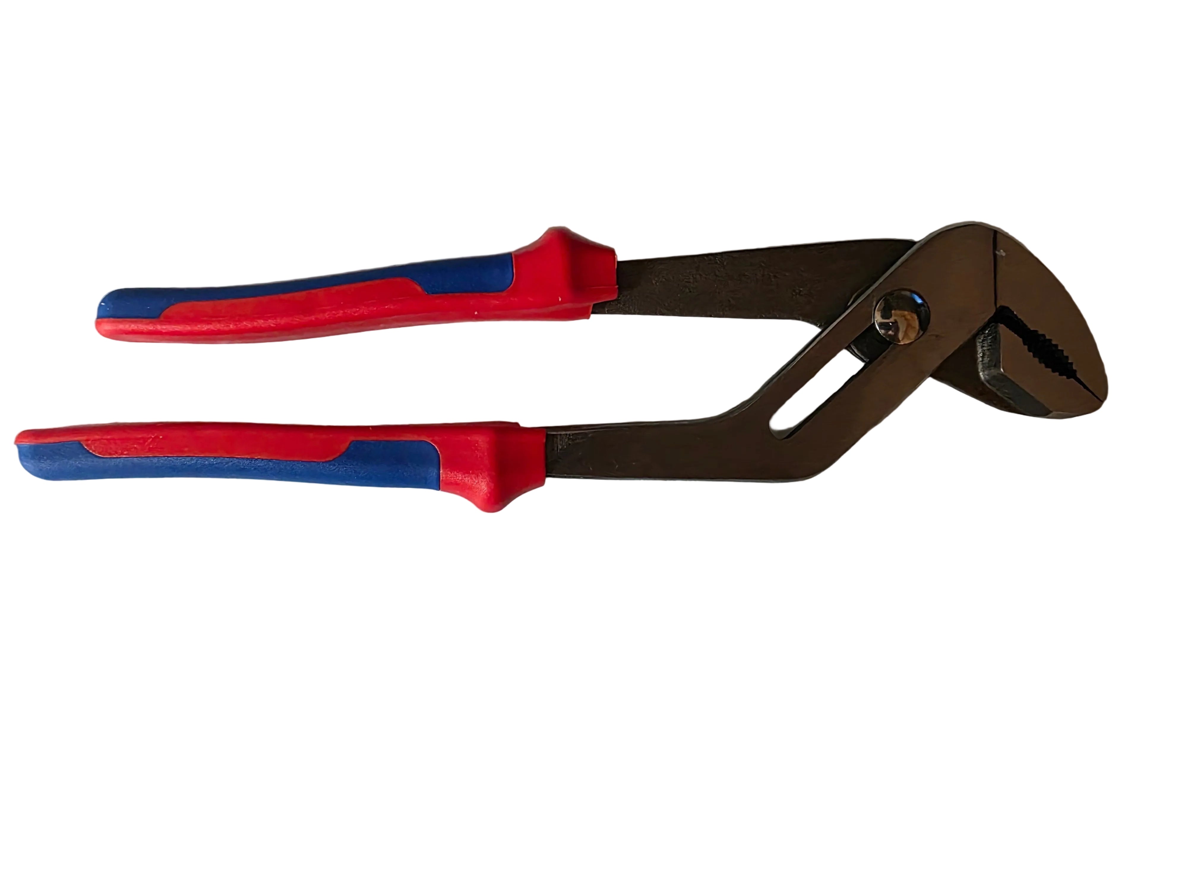 Adjustable Water Pump Pliers Tongue and Groove Pliers Plumbing Pliers for Commercial or Industrial Repair (blue red)