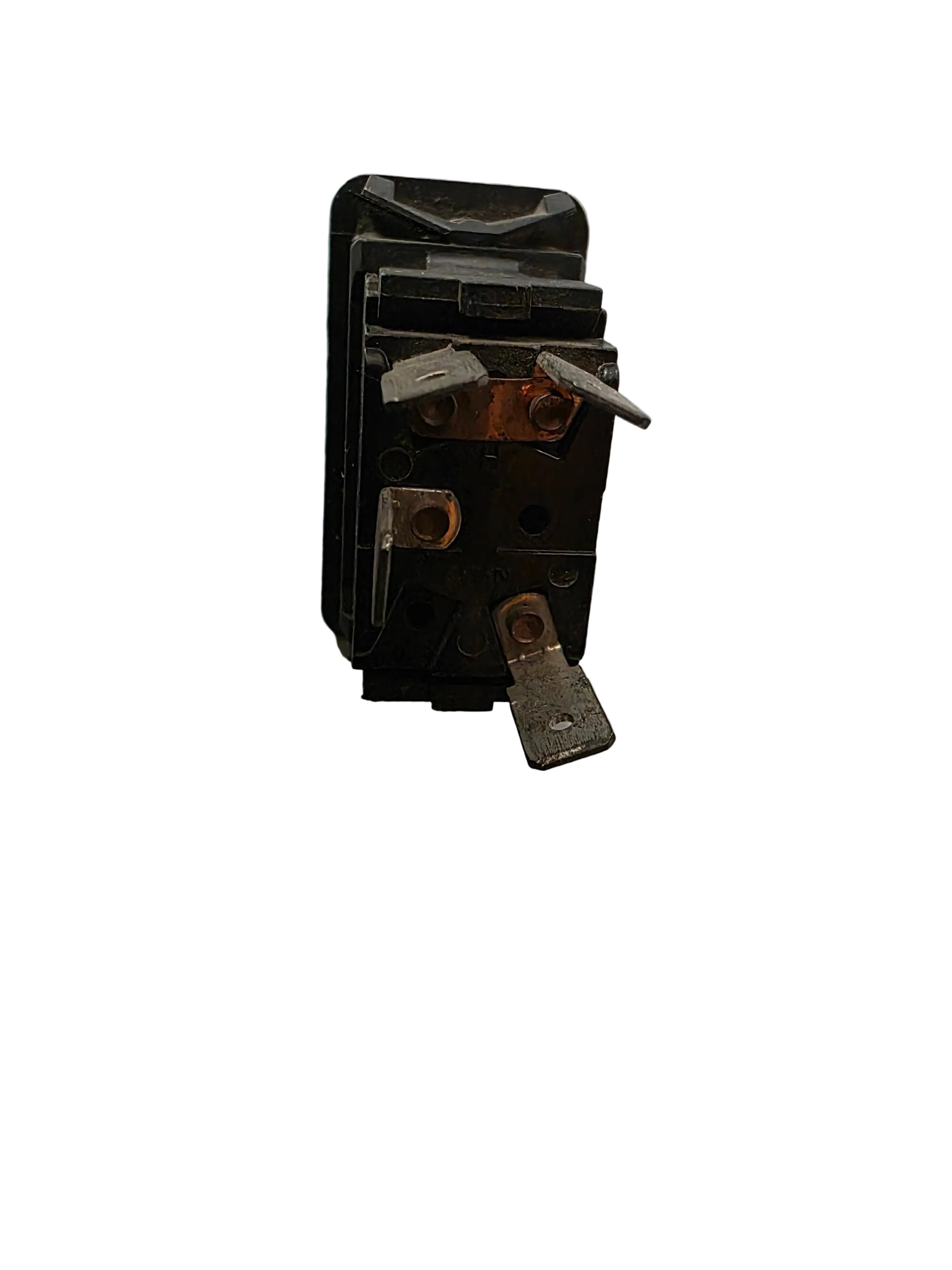 Genuine International Navistar 1611240C2 Heated Mirror Rocker Switch Bottom with Terminal Connections