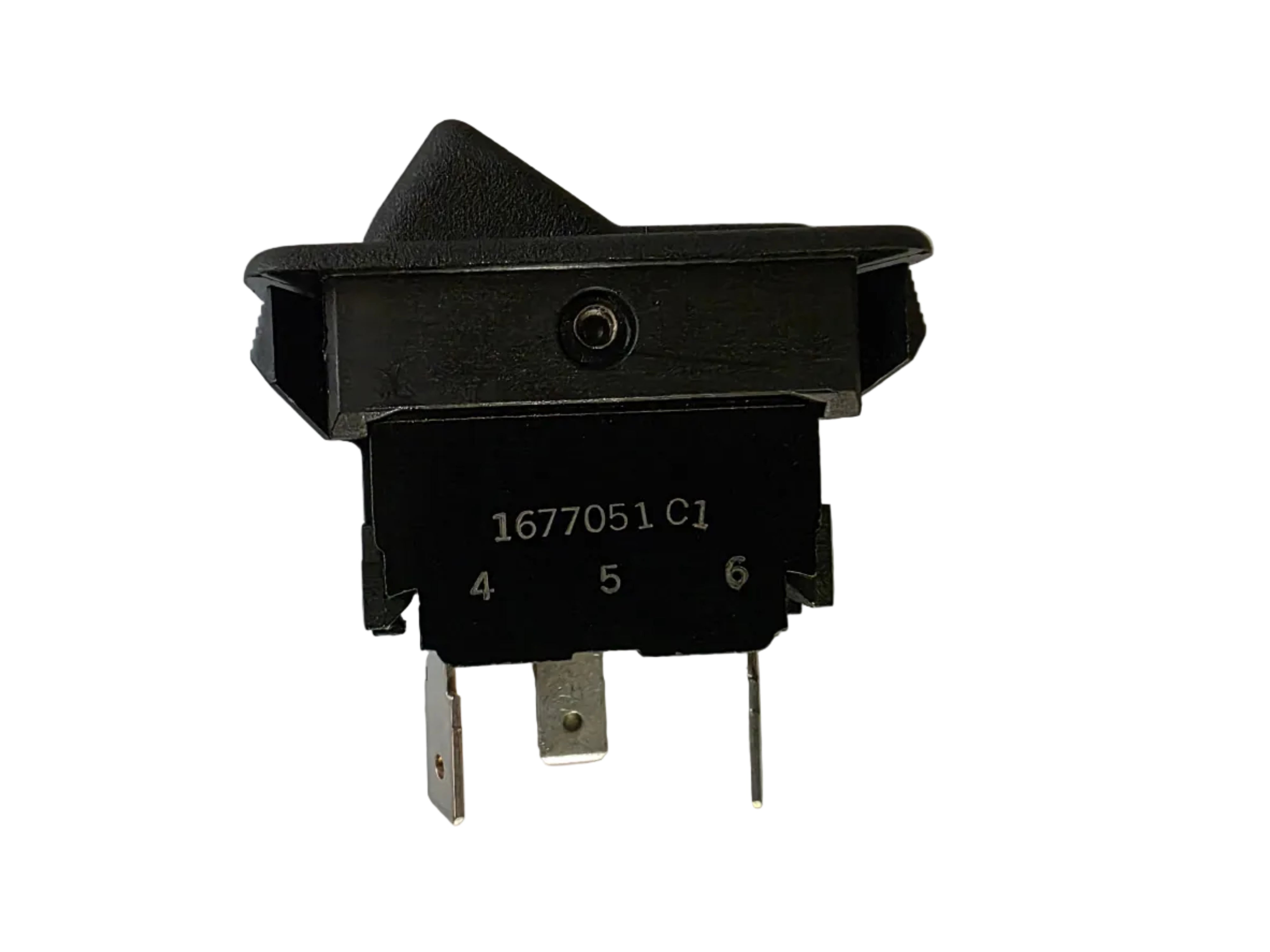 Genuine International Navistar 1677051C1 Lighted Rocker Switch - SPST Aux On/Off