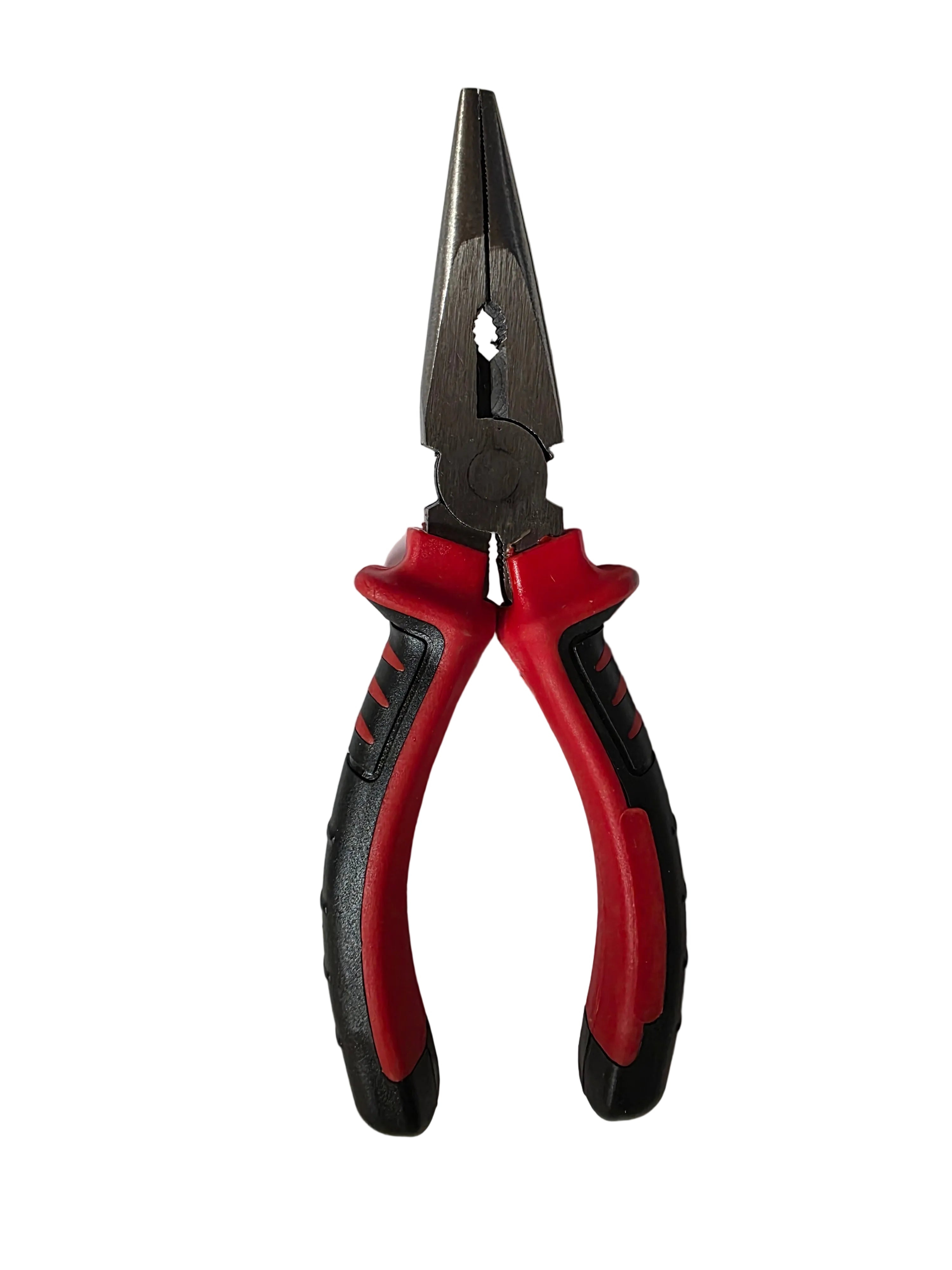 6-1/2" Professional Grade Long Nose Pliers – Heavy Duty Chrome Vanadium Steel Needle Nose Pliers with Ergonomic PVC Handles