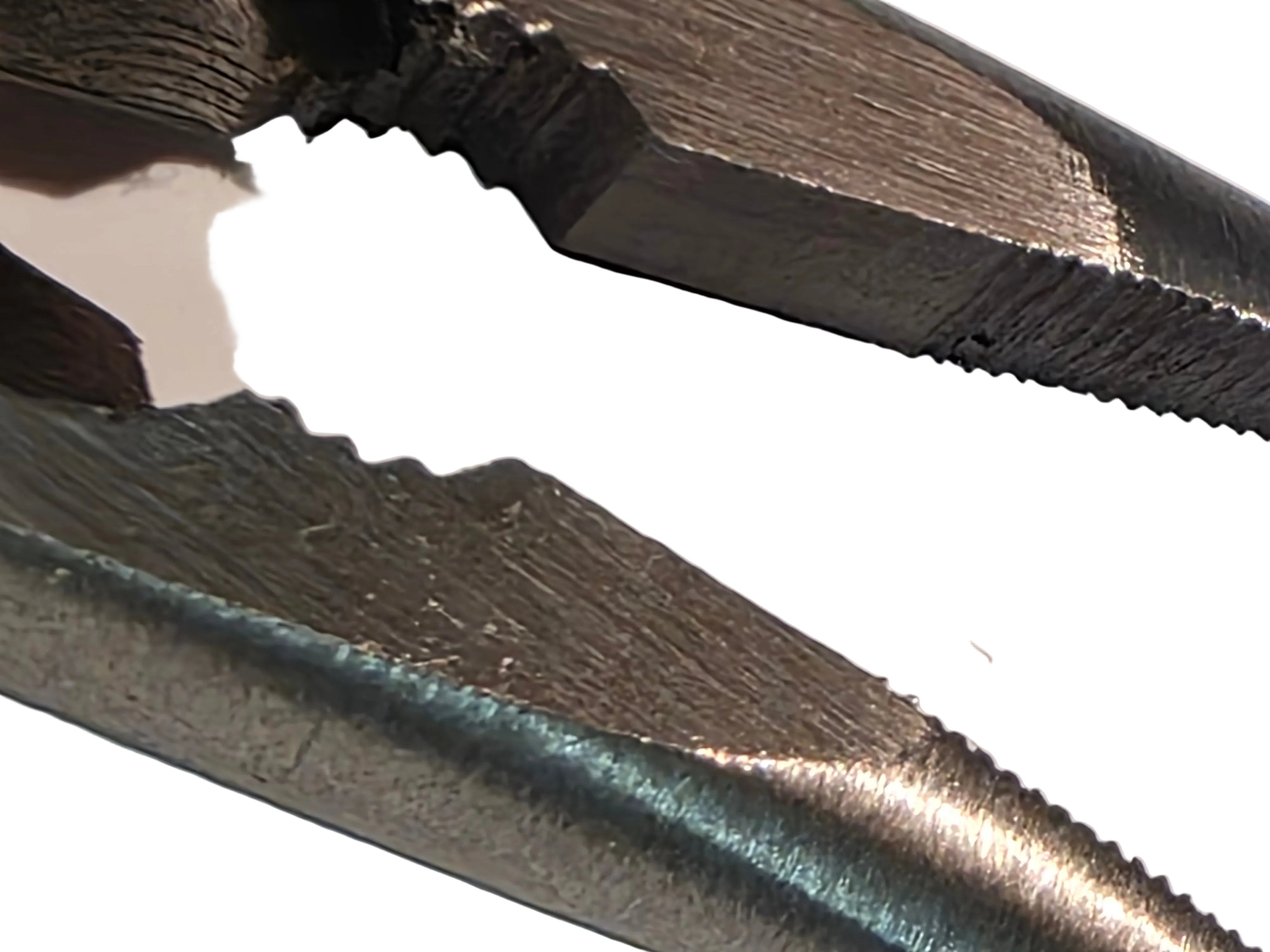 6-1/2" Professional Grade Long Nose Pliers – Heavy Duty Chrome Vanadium Steel Needle Nose Pliers with Ergonomic PVC Handles