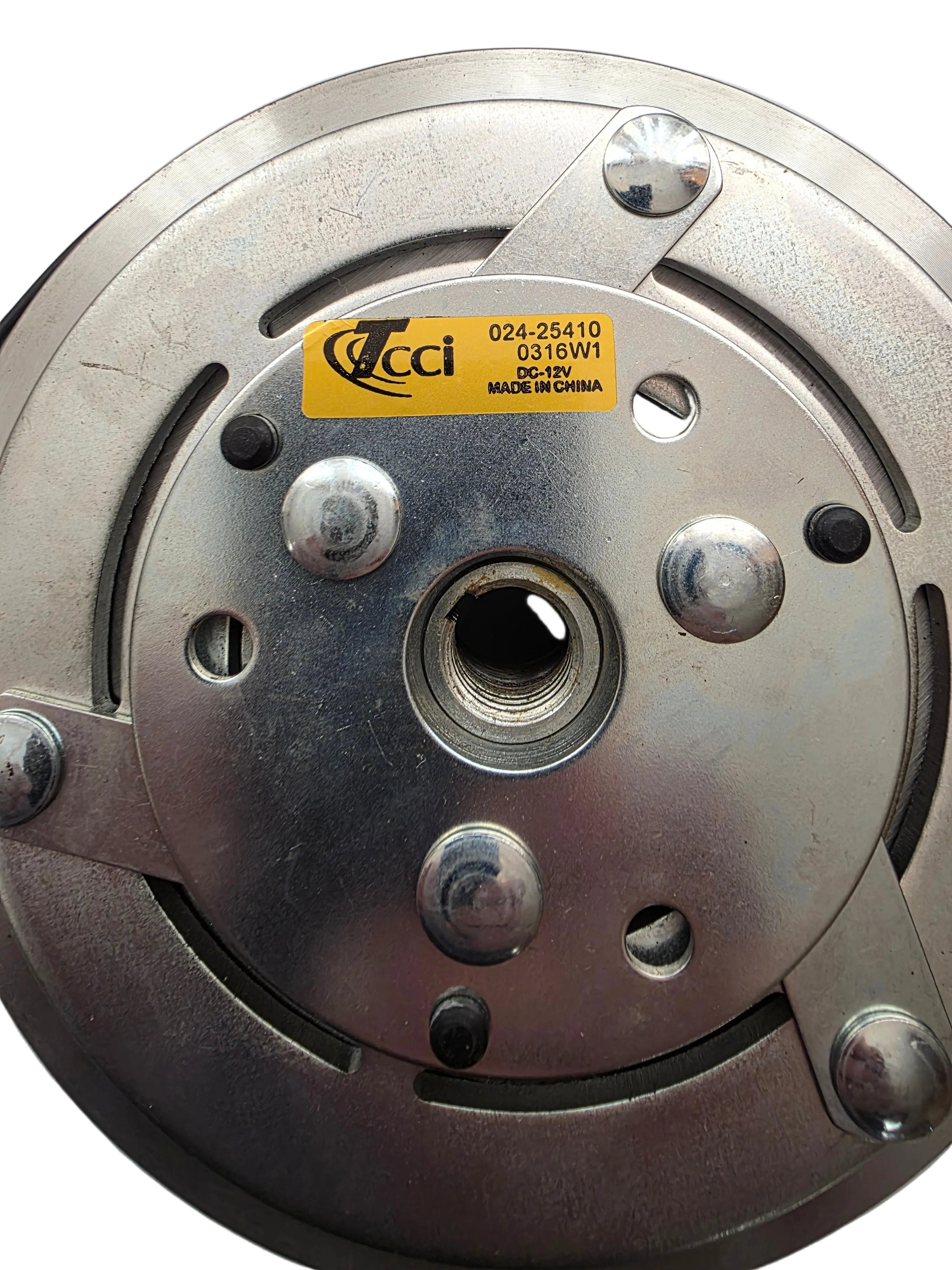 Genuine International 2597637C91 AC Compressor Clutch Drive Pulley (6-Groove, 12V)