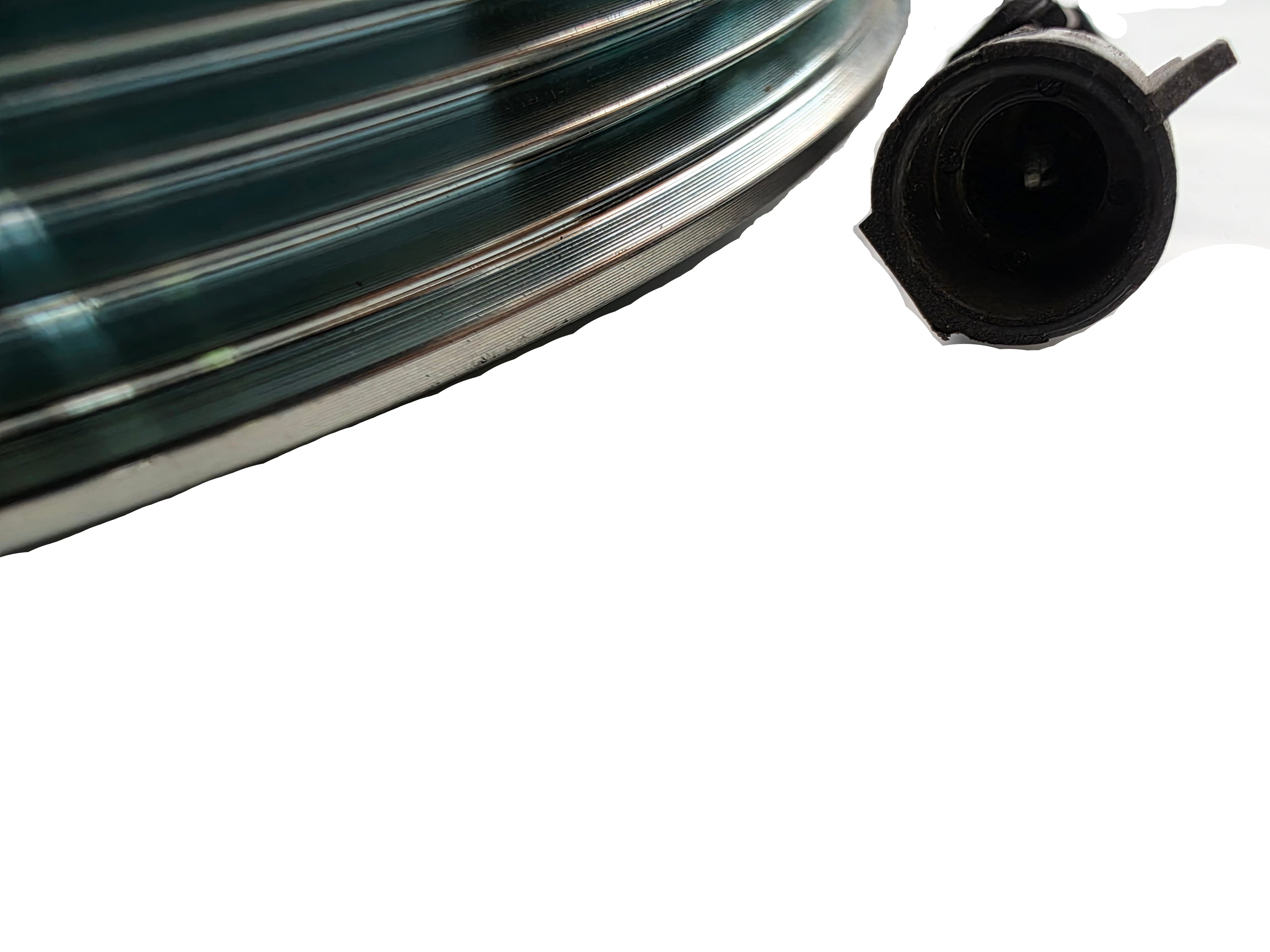 Genuine International 2597637C91 AC Compressor Clutch Drive Pulley (6-Groove, 12V) Electrical Connection View