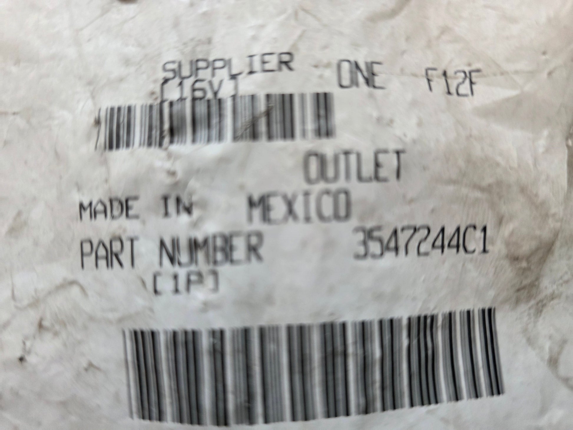 3547244C1 Navistar International | Air Conditioner Outlet