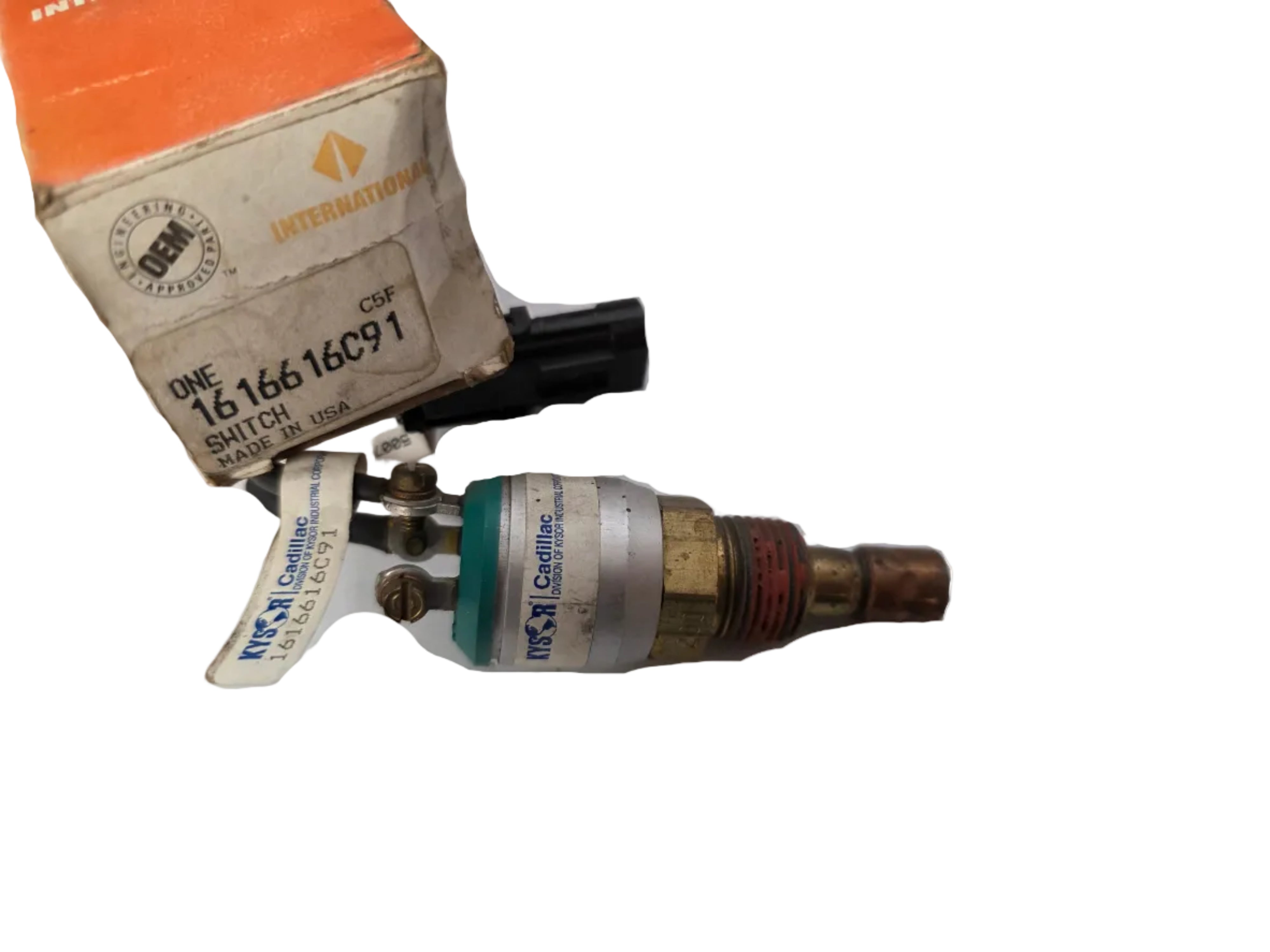 1616616C91 Genuine International OEM Alarm-Stat Temperature Switch N.O.S.