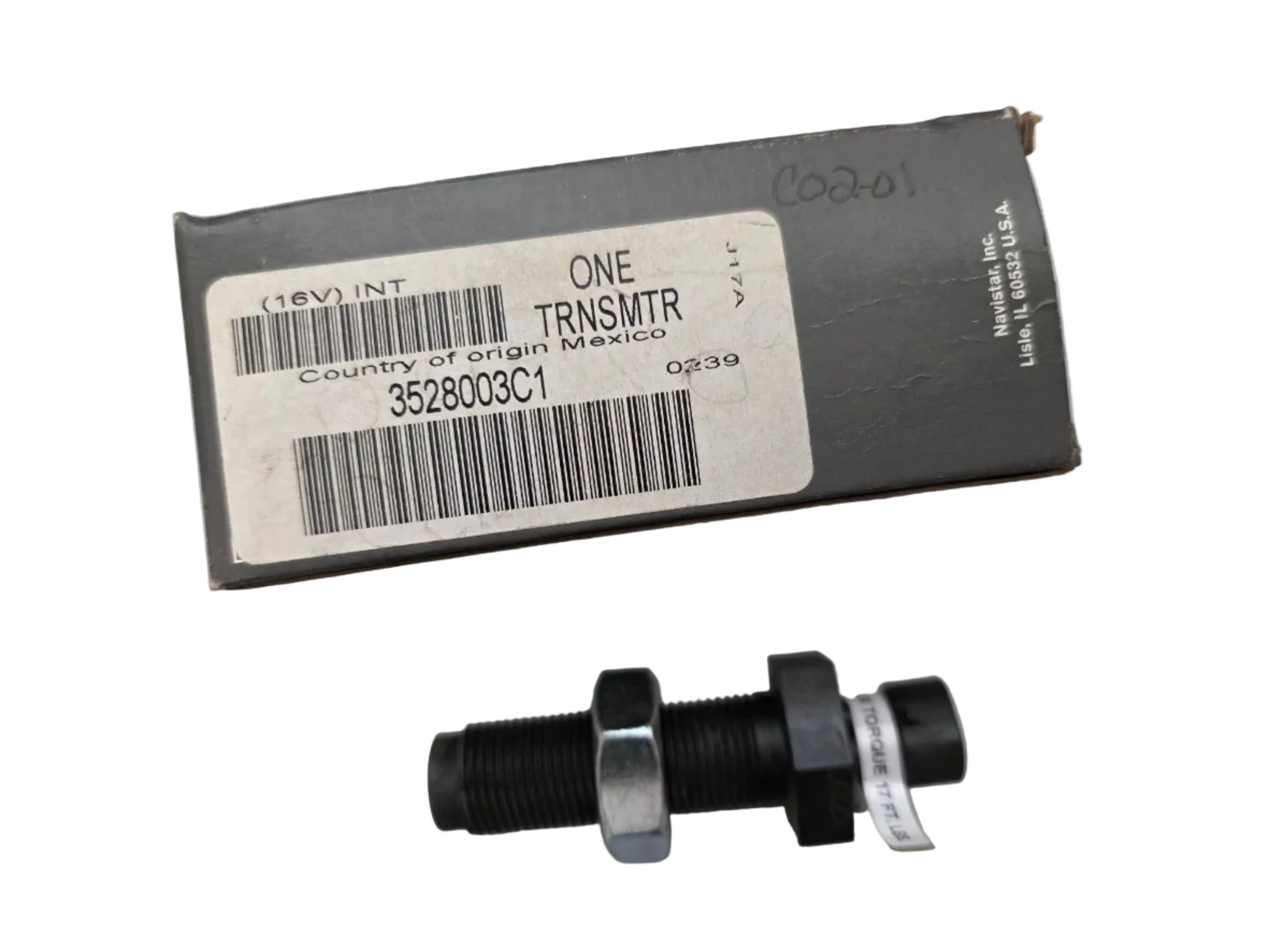 Genuine OEM International / Navistar 
Vehicle Speed Sensor 3528003C1 with OEM Package
