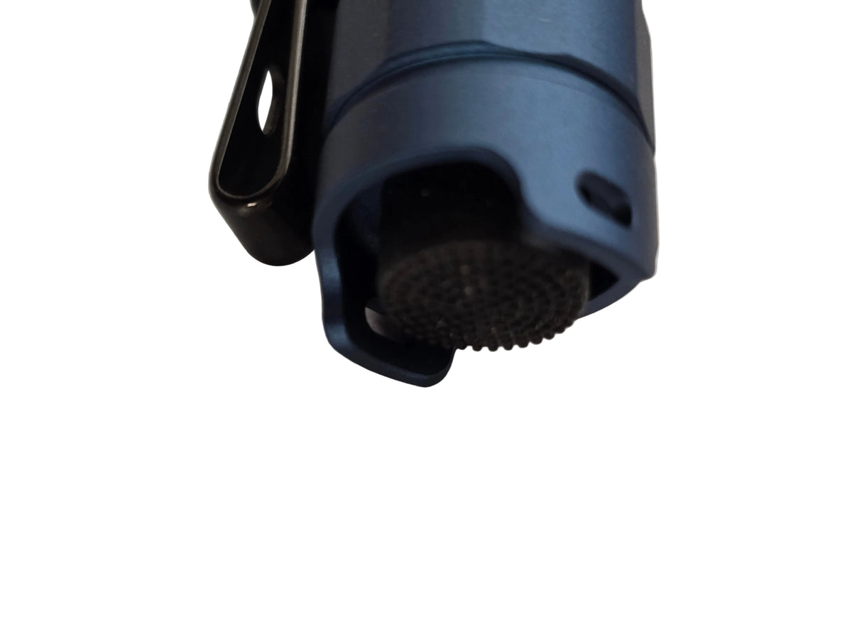 SFT-25RHI Max 1600 Lumens Tactical Dual Mode LED High Output Rechargeable Flashlight – Blue Body