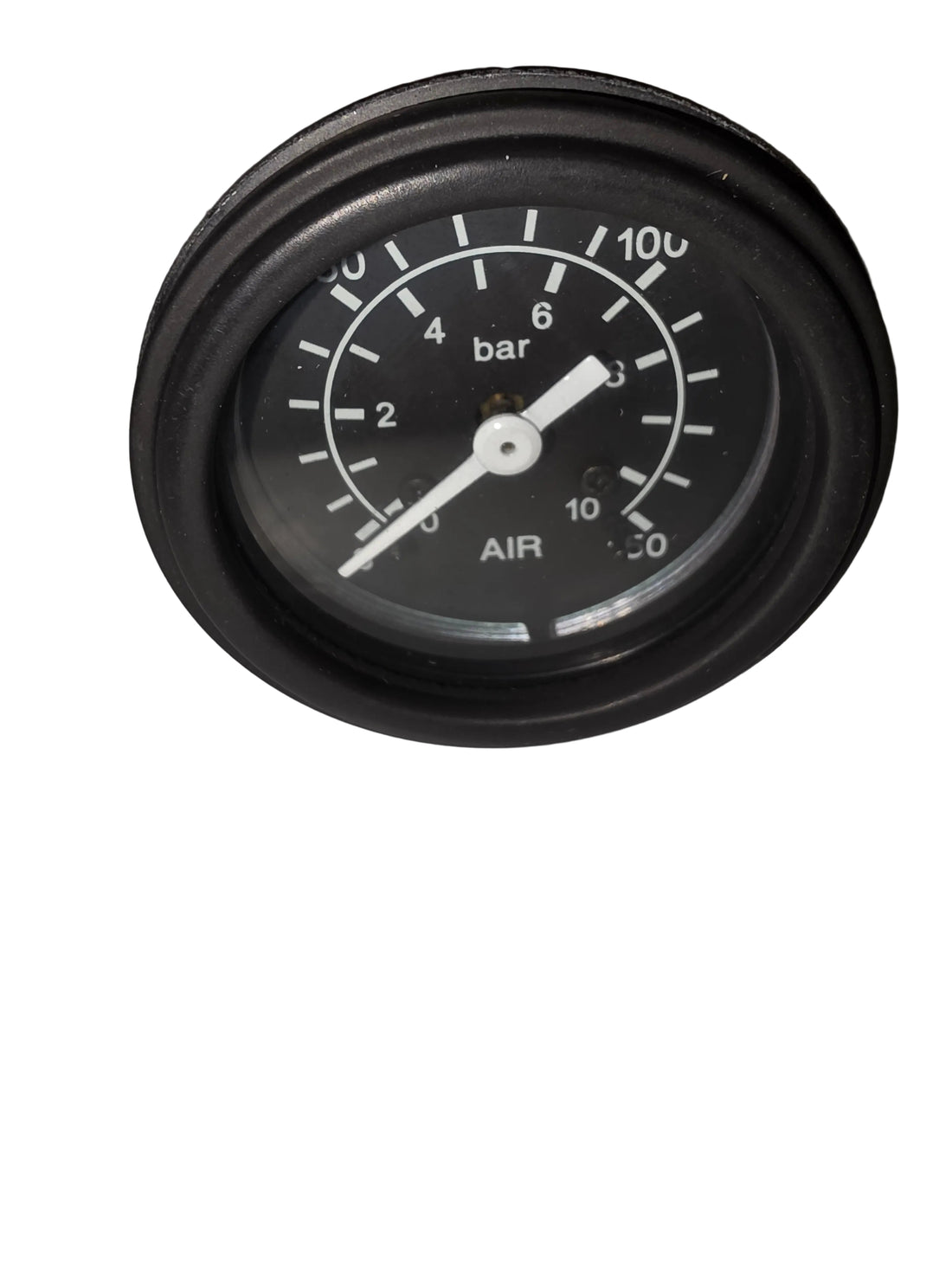 Air pressure gauge (Part #90033172) used on Kalmar Ottawa terminal tractors and yard trucks