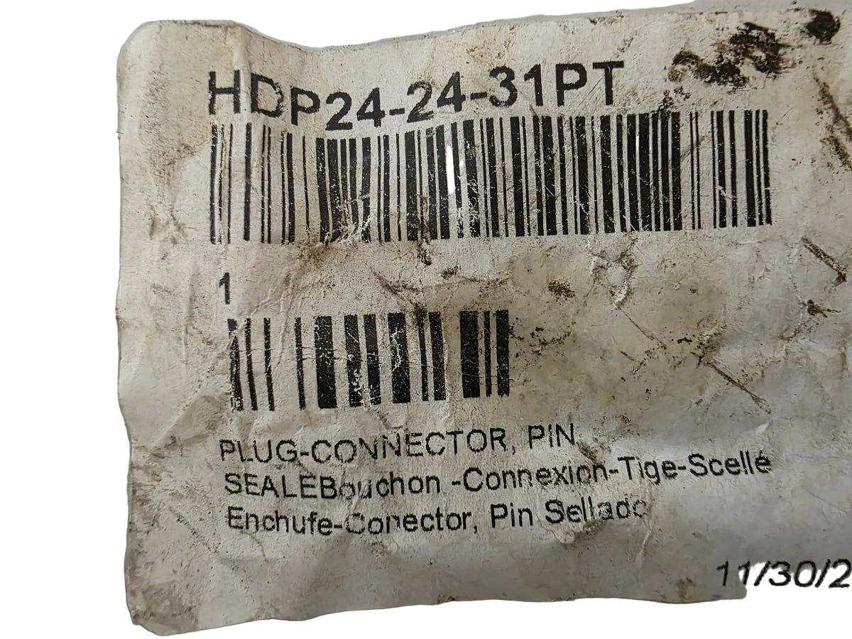 hdp24-4-31pt plug pin connector OEM Label