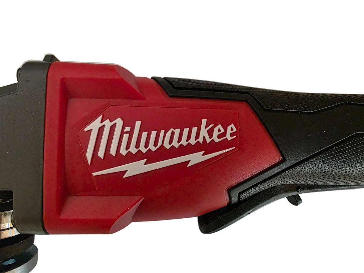M18 18V Lithium-Ion Brushless Cordless 4-1/2 in./5 in. Grinder w/Paddle Switch 2880-20 (Bare Tool) Milwaukee Logo View