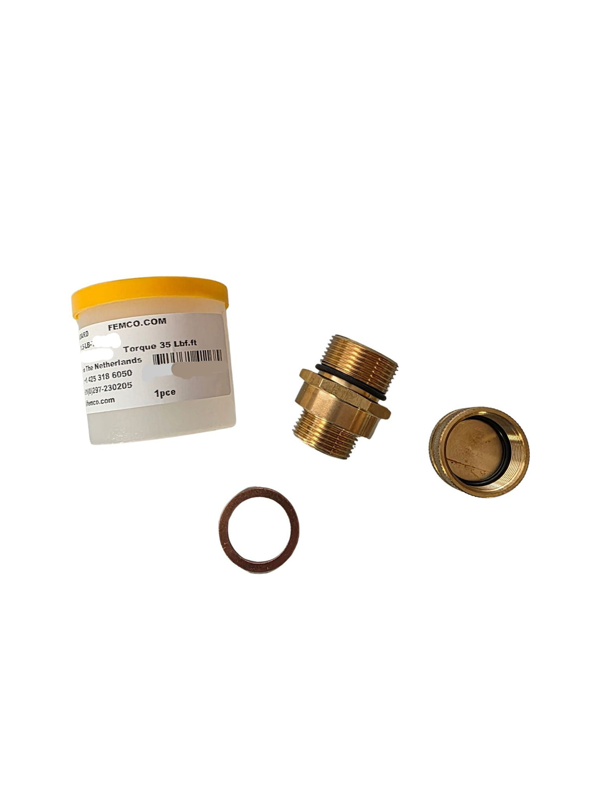 Femco Standard Oil Drain Plug  M18 x 1.5 | T14| 6090020037 OEM Kit View
