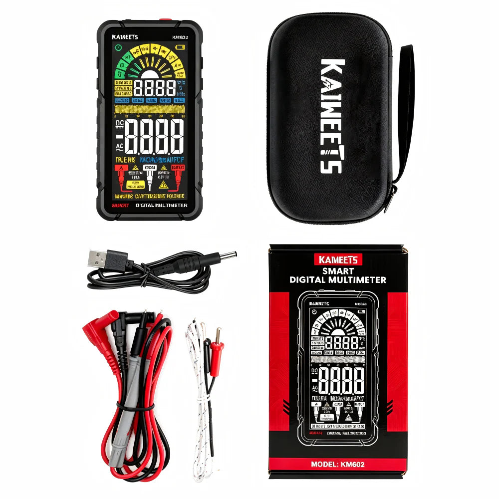 KAIWEETS KM602 Smart Digital Multimeter 6000 Counts Rechargeable
