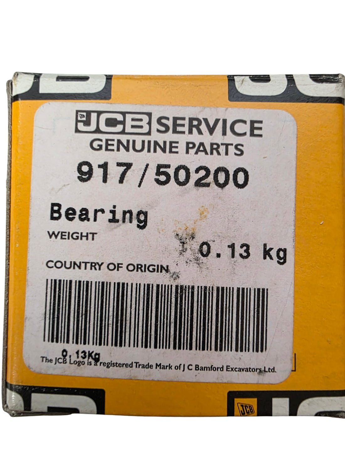 Genuine JCB Needle Roller Bearing 917/50200 | NK 45/30 | Fits 3CX, 3DX, 4CX Backhoes