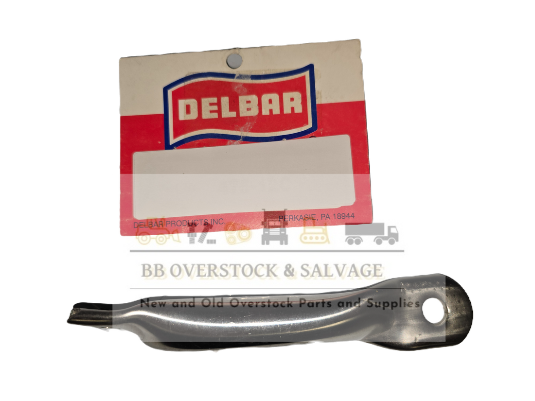 Delbar 6" Heavy Duty Stainless Steel Twisted Mirror Tube Mount (5" C-to-C)