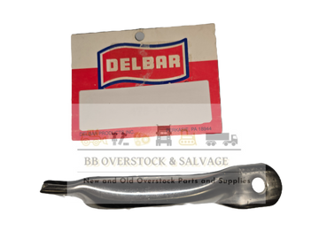 Delbar 6" Heavy Duty Stainless Steel Twisted Mirror Tube Mount (5" C-to-C)