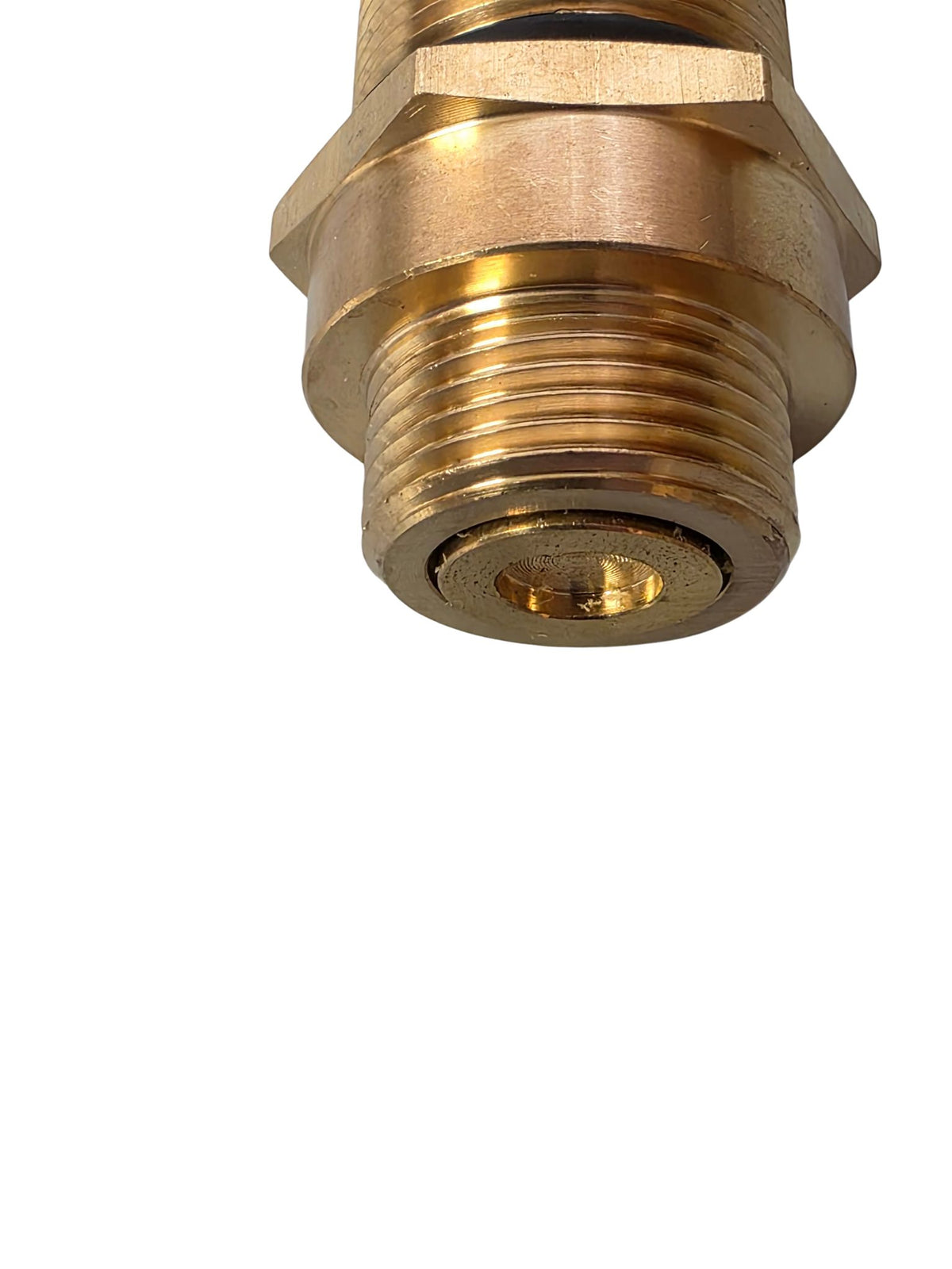 Femco Standard Oil Drain Plug M22 x 1.5 | T10 (8/4) Design | 6030020047 Showing Drain Pan Threaded End