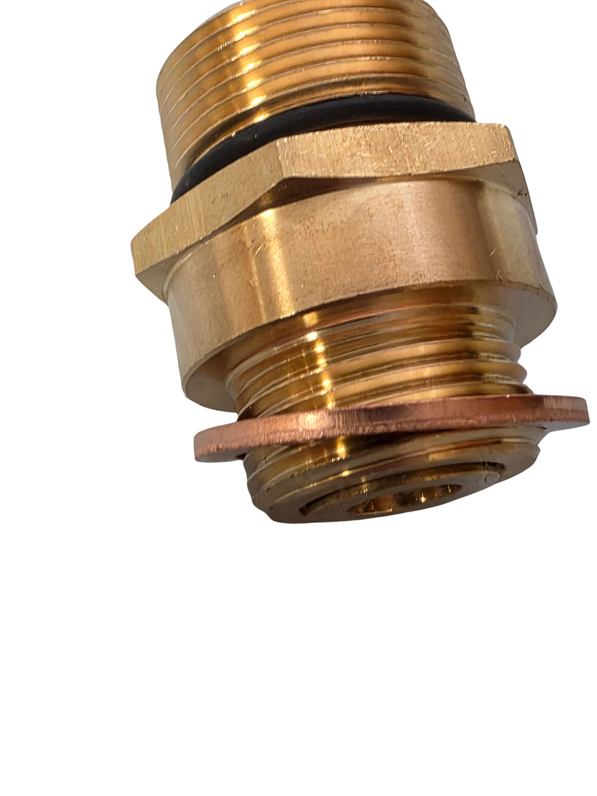 Femco Standard Oil Drain Plug M22 x 1.5 | T10 (8/4) Design | 6030020047 showing Copper Sealing Gasket 