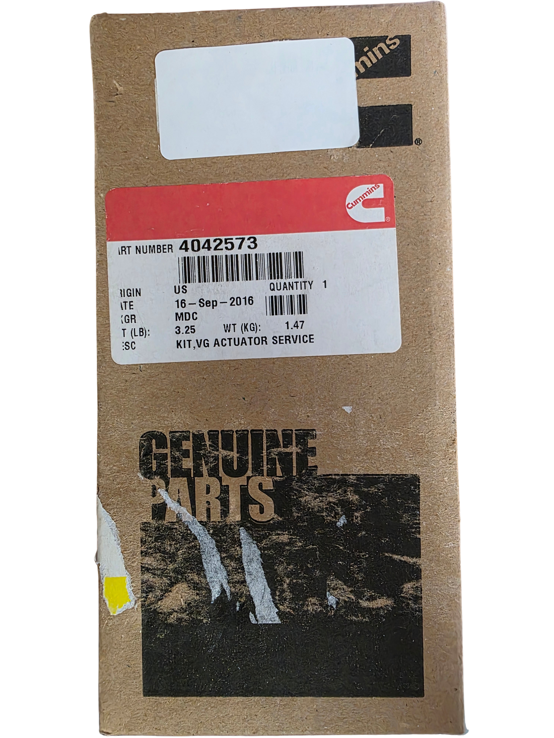Genuine Cummins 4042573 Actuator Service Kit - Factory Sealed OEM - Made in USA