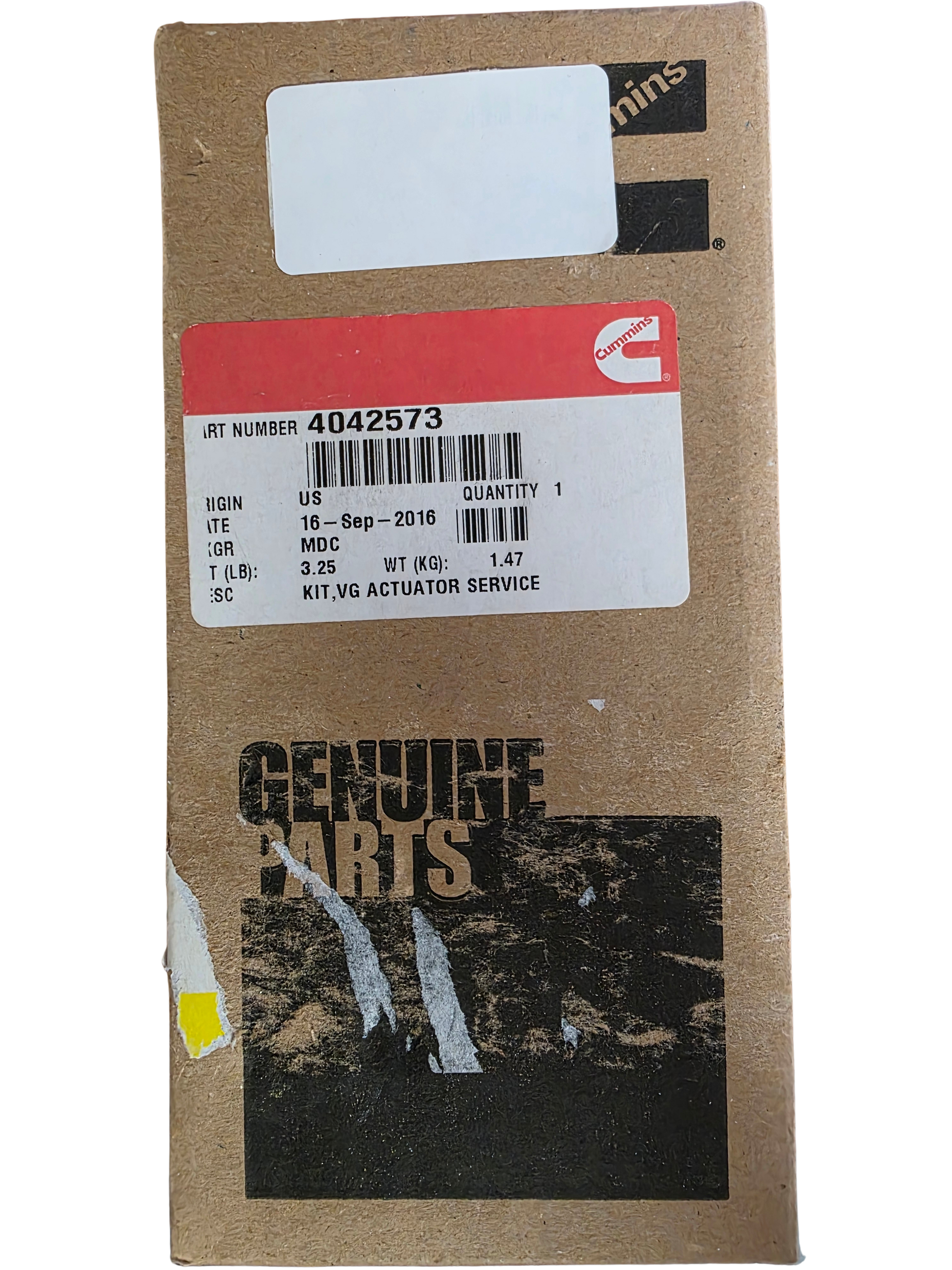 Genuine Cummins 4042573 Actuator Service Kit - Factory Sealed OEM - Made in USA