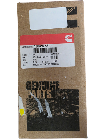 Genuine Cummins 4042573 Actuator Service Kit - Factory Sealed OEM - Made in USA