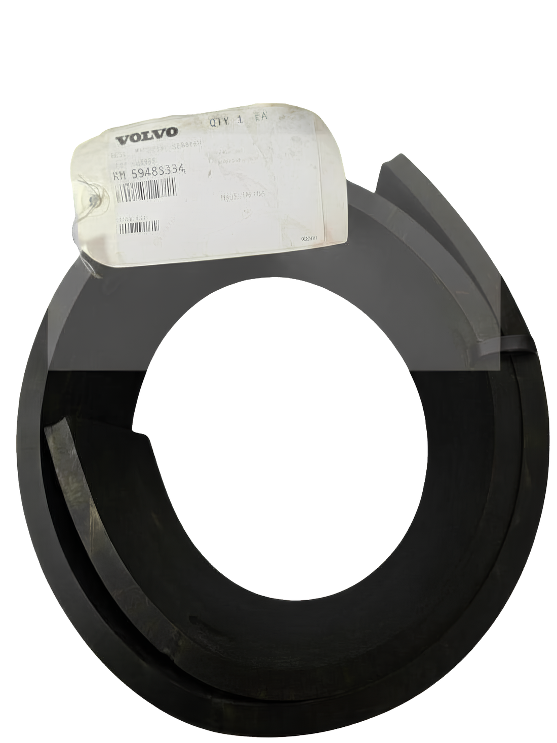 Genuine Volvo Construction 5948534 Material Scraper (100mm) – OEM Compactor & Roller Rubber Scraper
