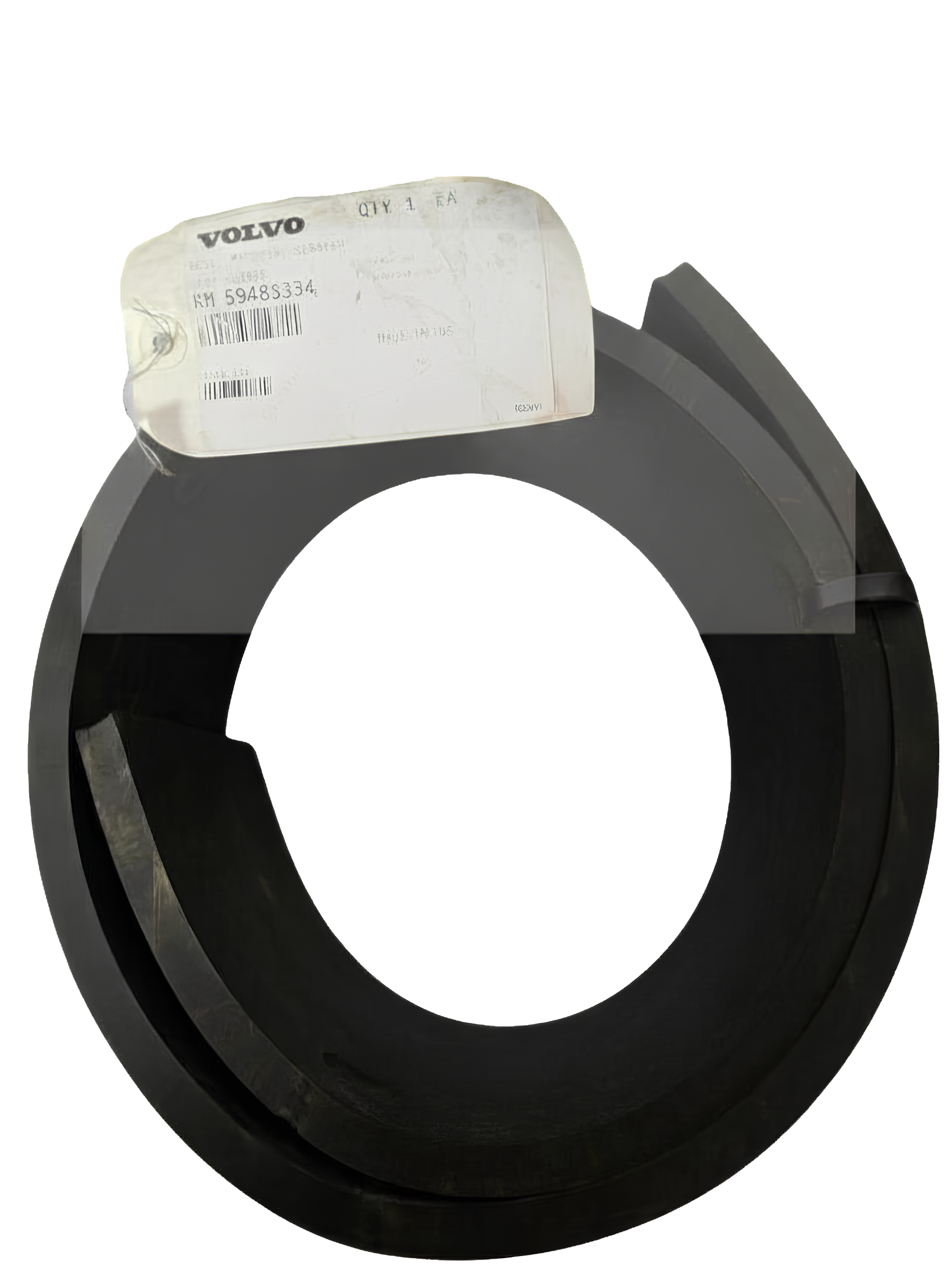 Genuine Volvo Construction 5948534 Material Scraper (100mm) – OEM Compactor & Roller Rubber Scraper