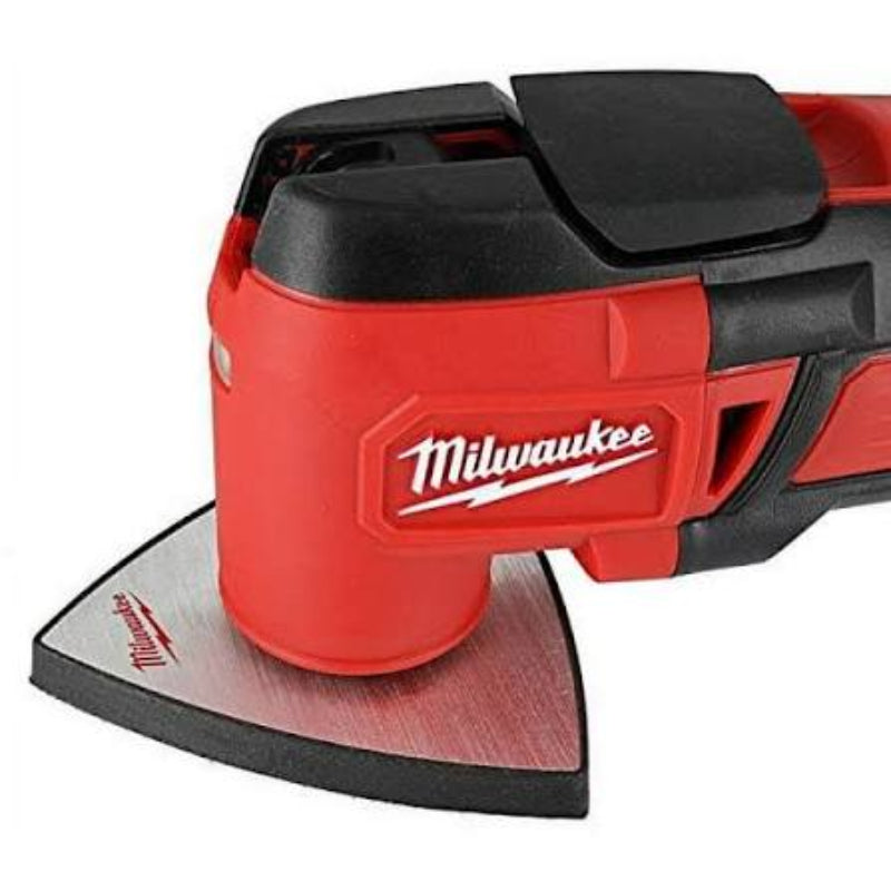 Milwaukee 2626-20 M18 18V Cordless Oscillating Multi-Tool with Sanding Pad (Bare Tool) Top View