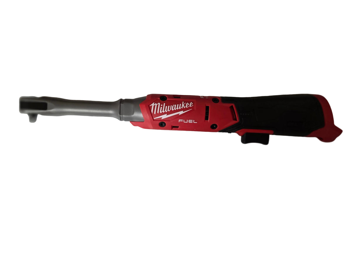 Milwaukee 3058-20 1/4" Extended Reach Ratchet Side View