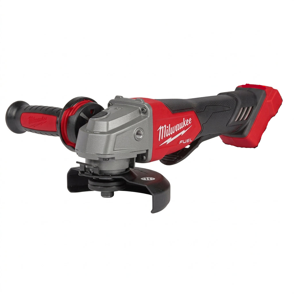 Milwaukee 3670-20 M18 -18 Volt Fuel 4-1/2 - 6 inch Braking Grinder Bare Tool Off set View