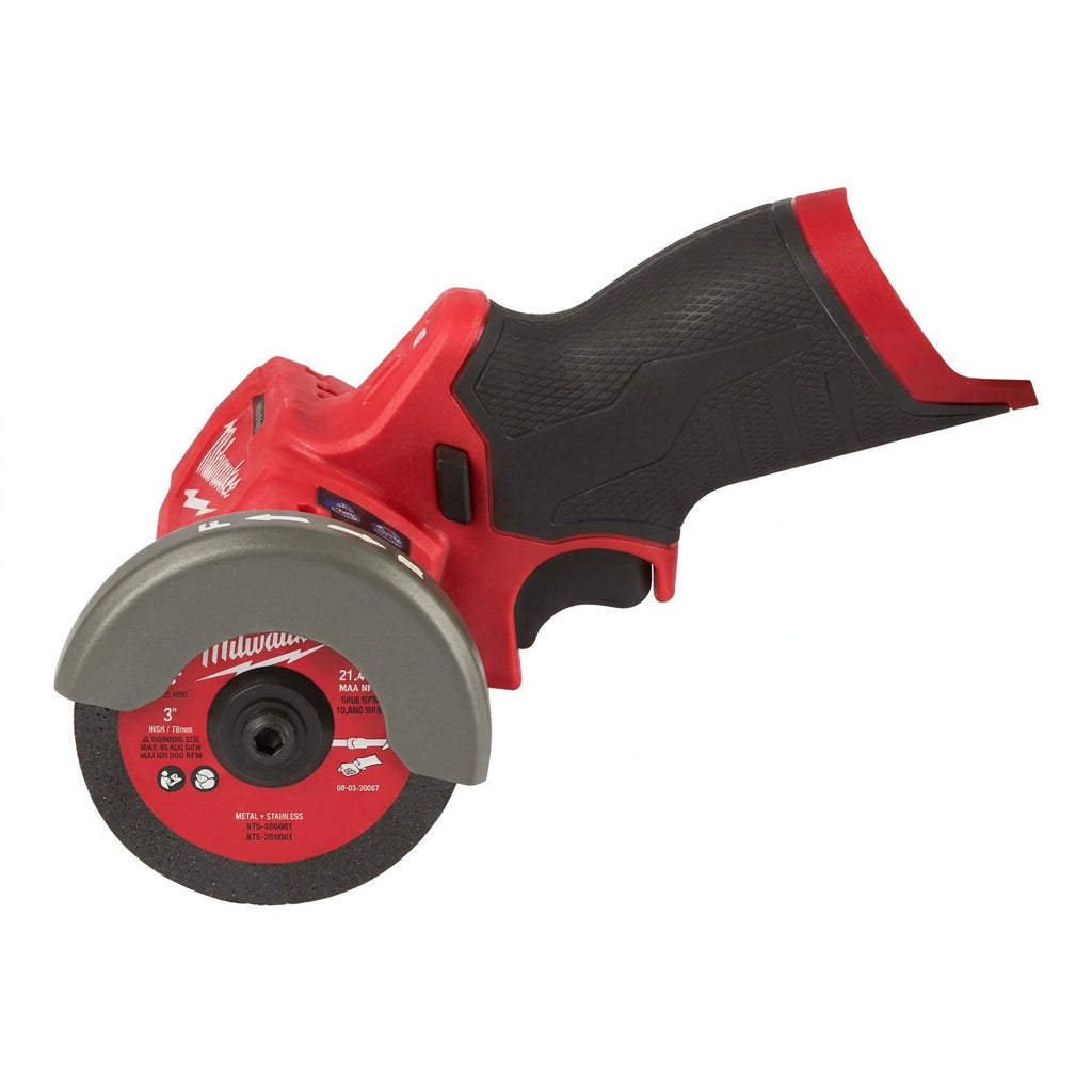 Milwaukee M12 FUEL 2522-20 12V 3" Compact Cut-Off Tool (Bare Tool) Side View