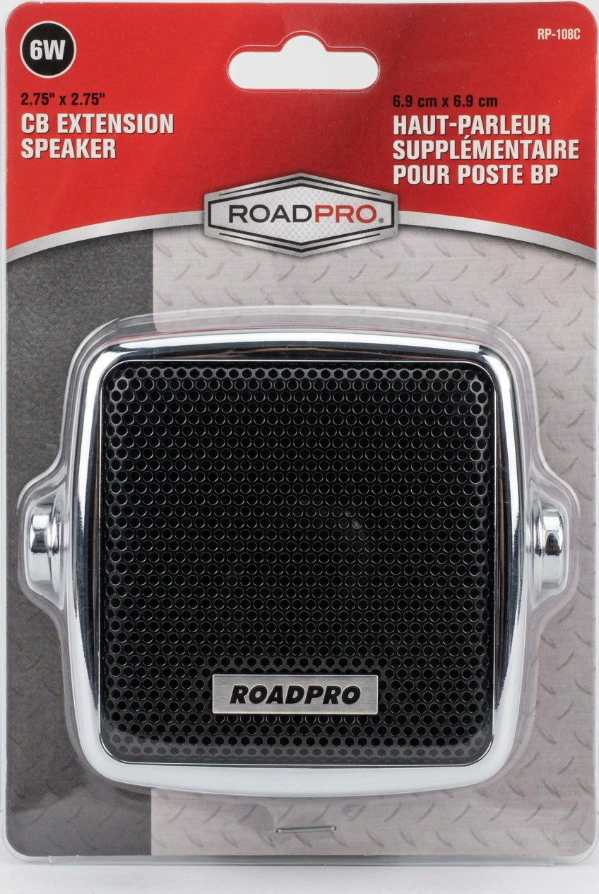 Road Pro 2.75" x 2.75" 6 Watt CB Extension Speaker (RP-108C)