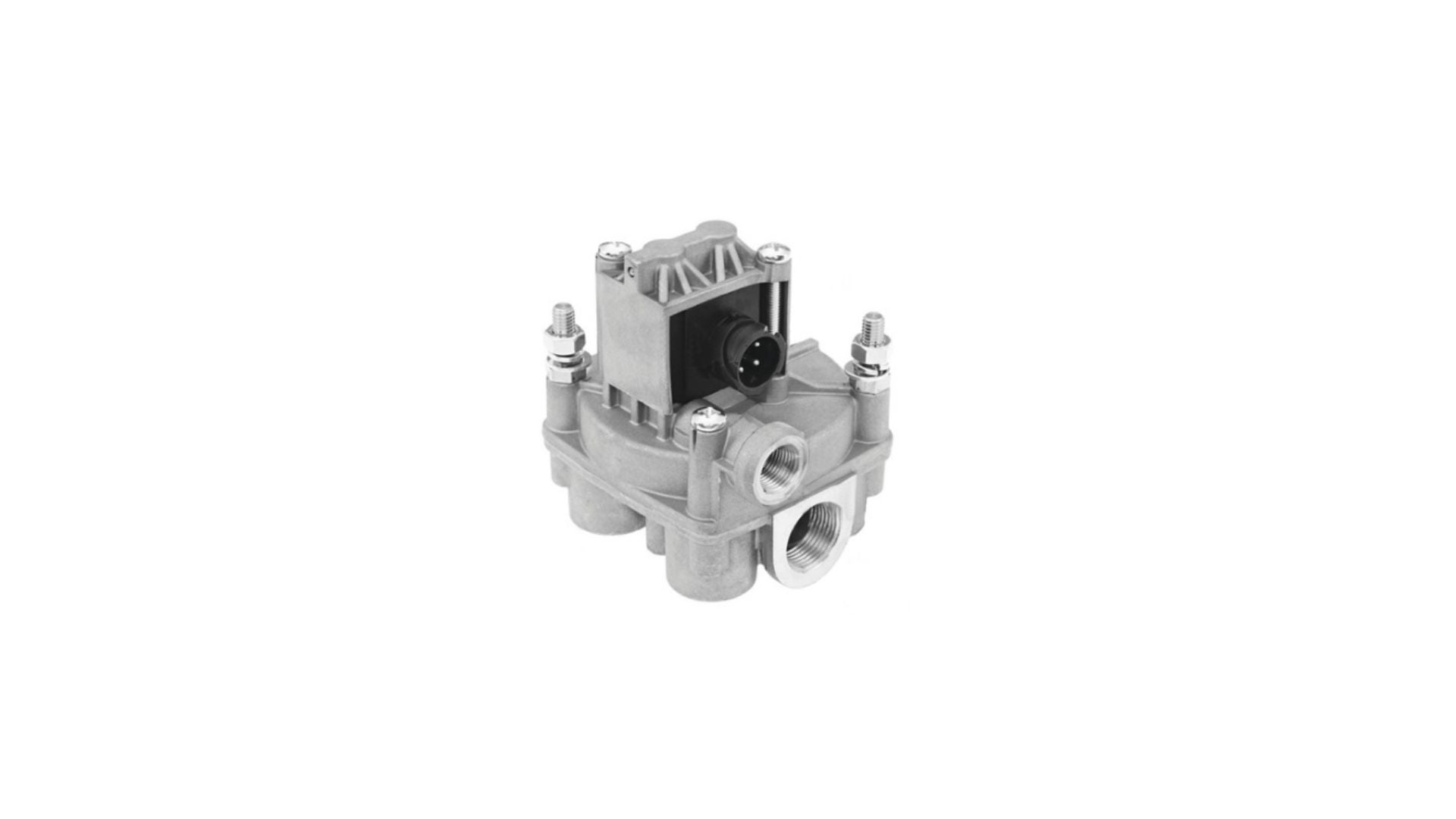 ABS Relay Valve Replacement for Wabco 4721950330 | Brand New | No Core Charge # Pin Connection View