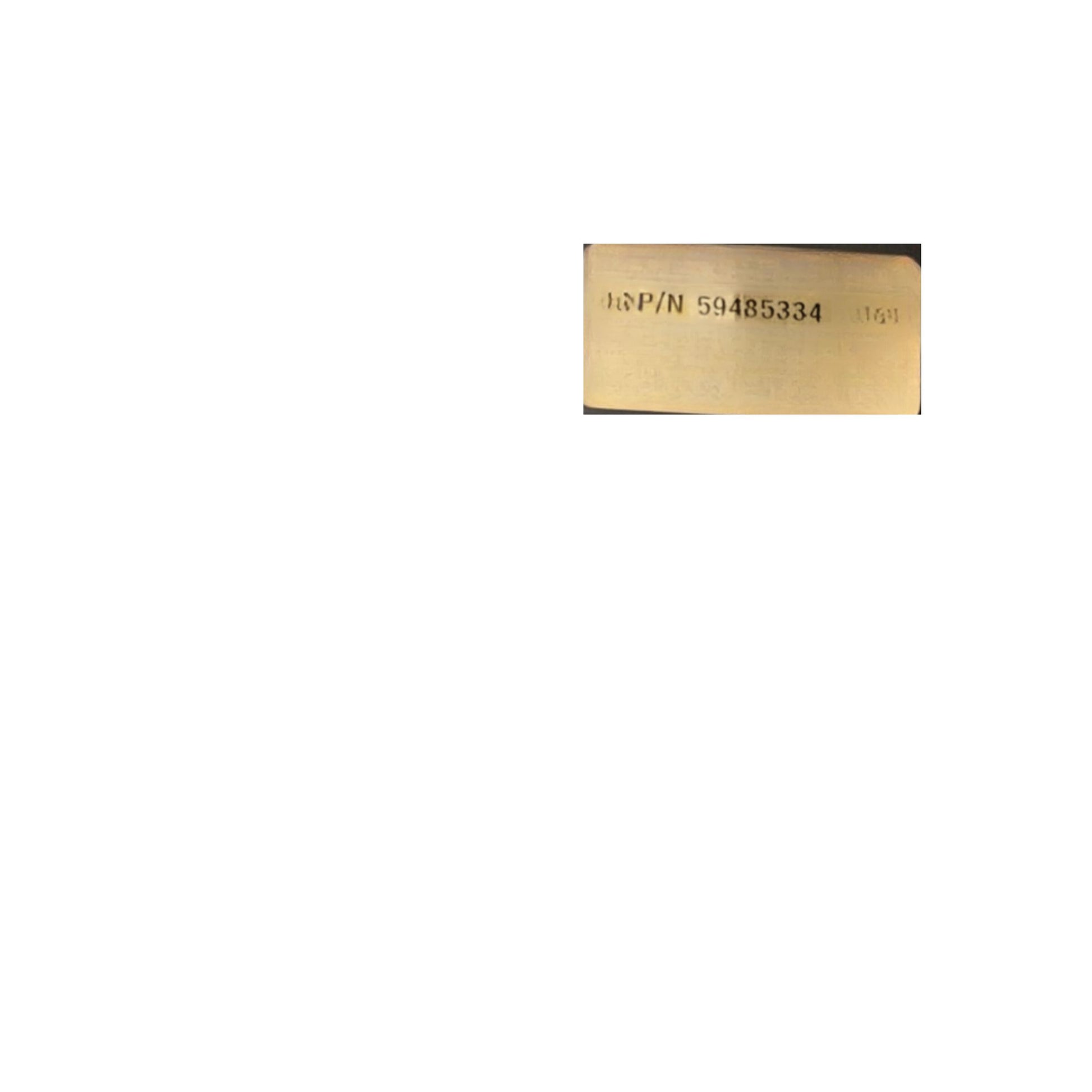 Genuine Volvo Construction 5948534 Material Scraper (100mm) – OEM Compactor & Roller Rubber Scraper OEM Parts Label