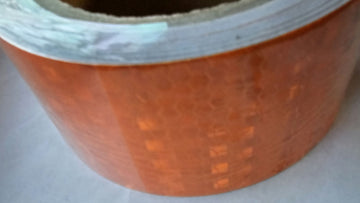 Bright Orange Reflective Tape 9M Roll
