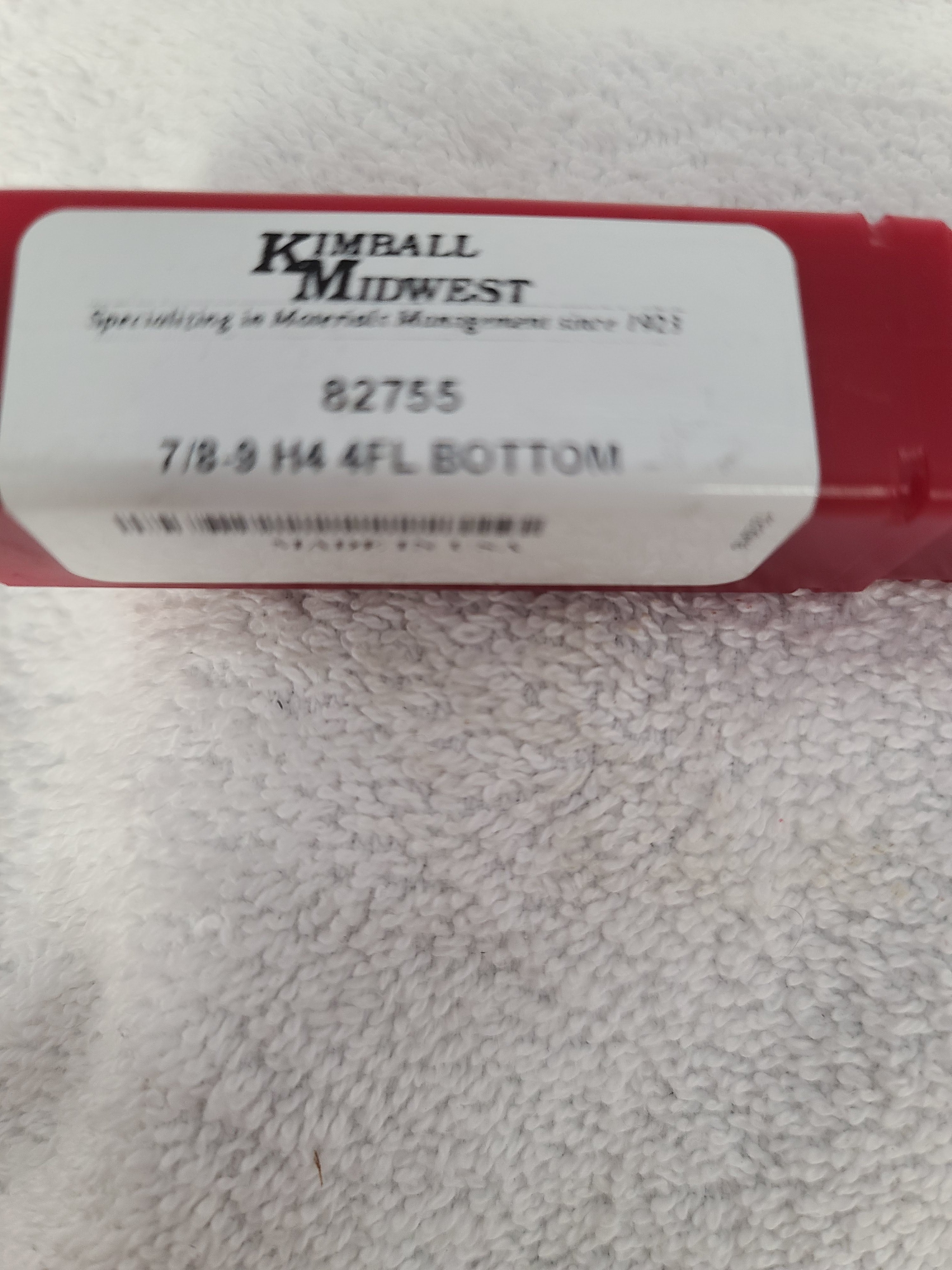 7/8"-9 4 Flute Bottom Tap