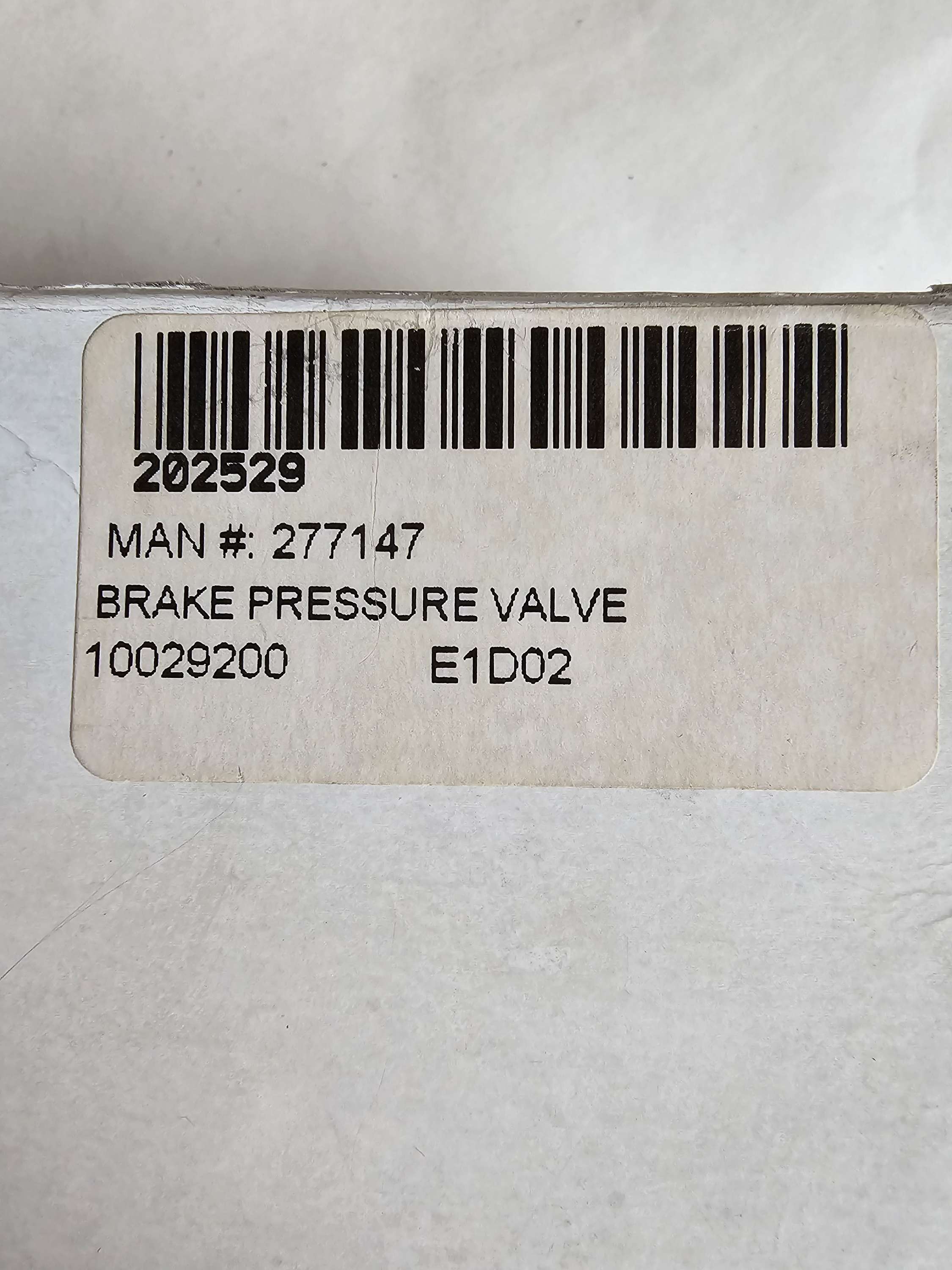277147 Bendix PR-2 Pressure Protection Valve