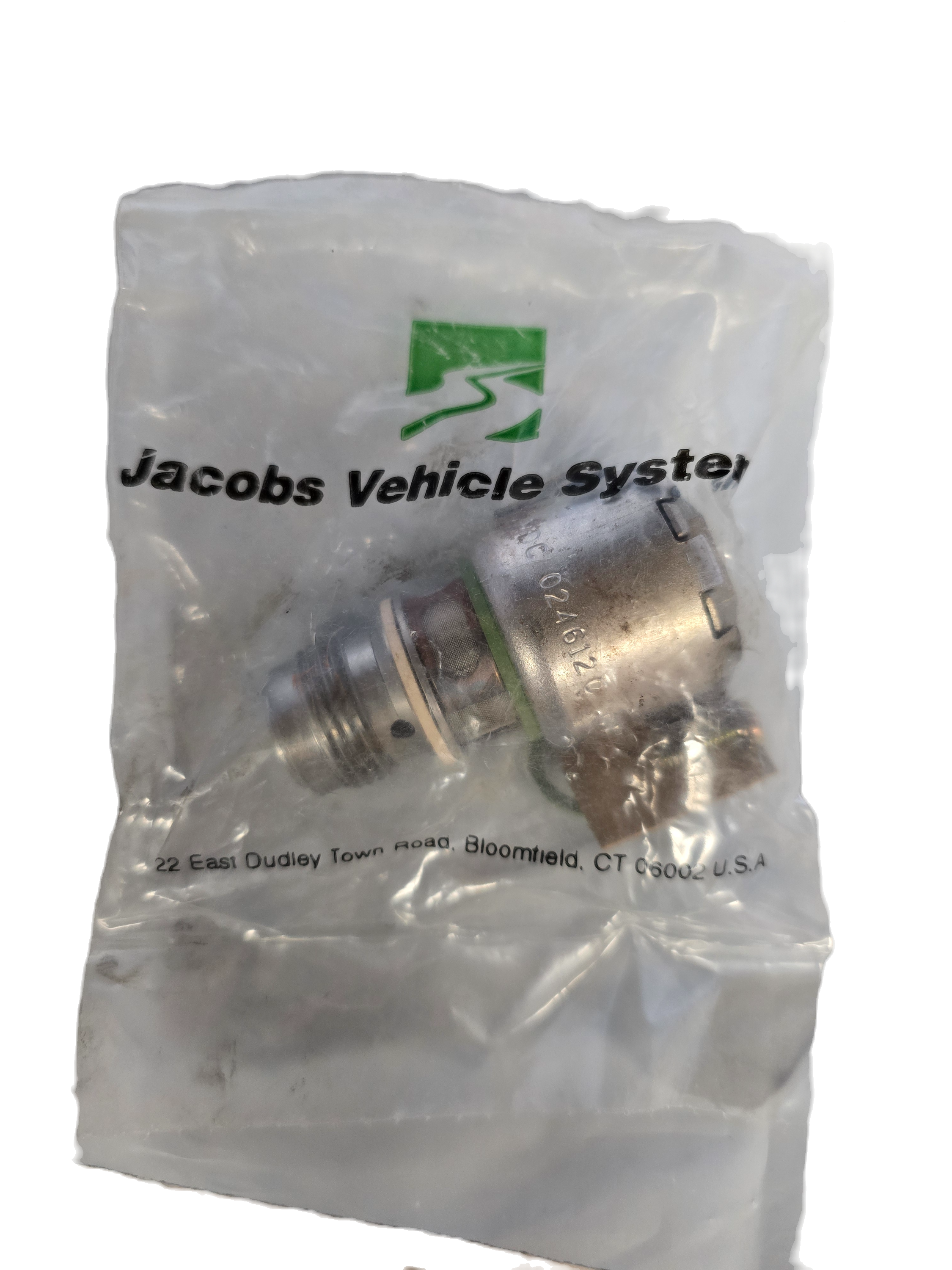 P/N: 1024612 JACOBS V.S. JAKE BRAKE SOLENOID OEM (12VDC) S/L SCREW