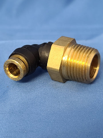 1/4 " DOT 90 deg. Male Push Connecter