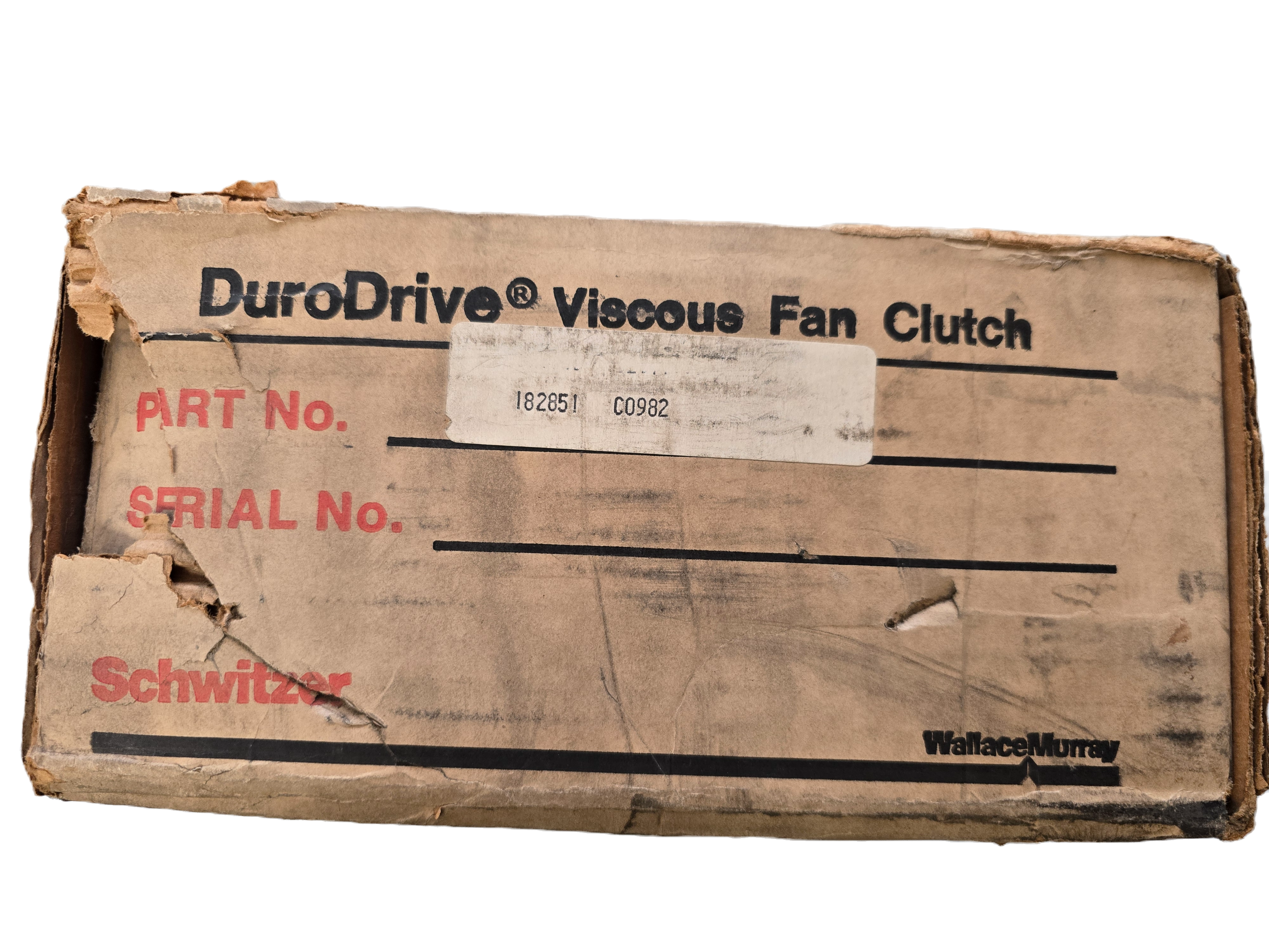 Schwitzer 182851 DuroDrive Viscous Fan Clutch New