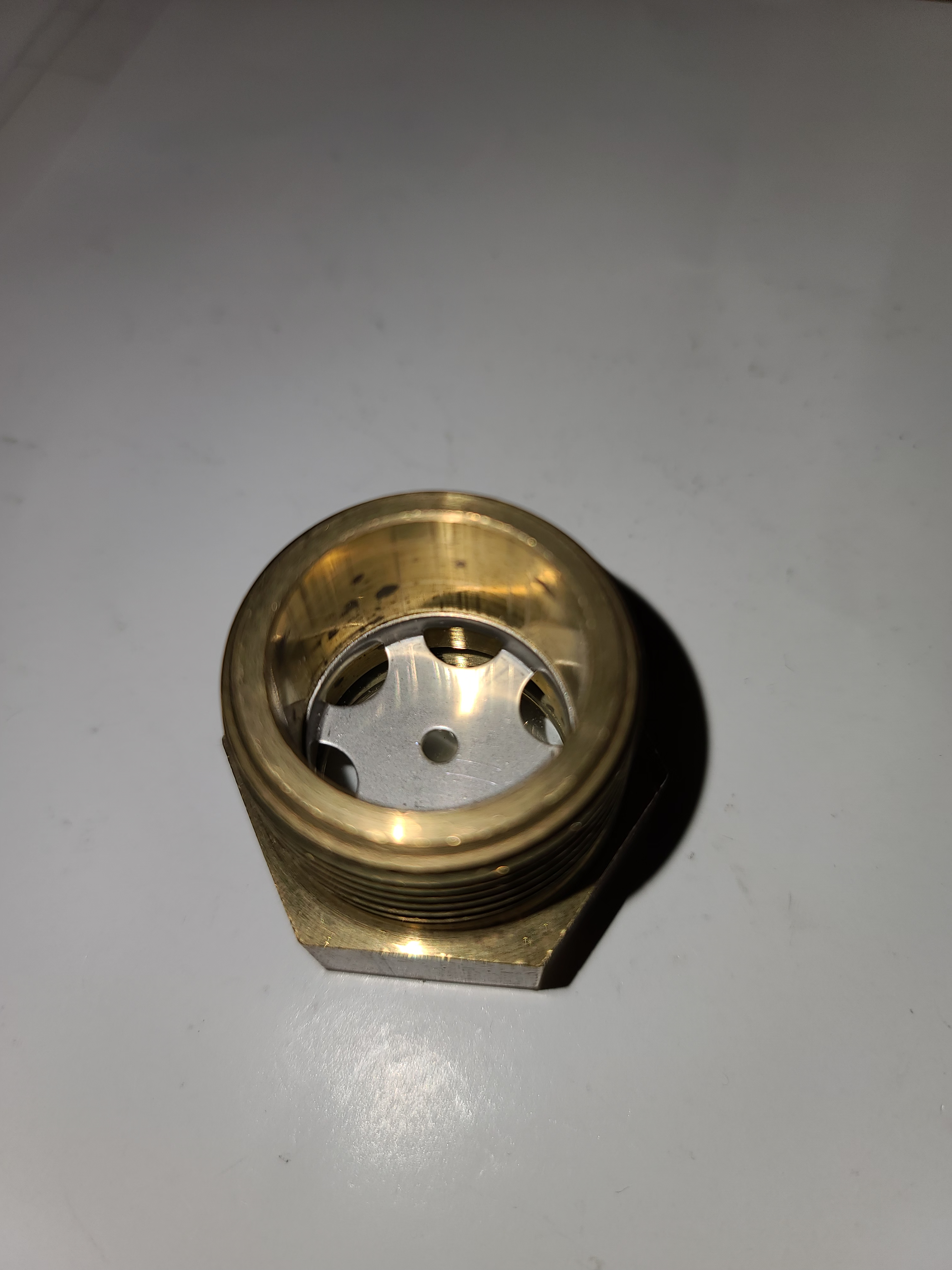 Ldi Industries 1" Brass w/ss reflector